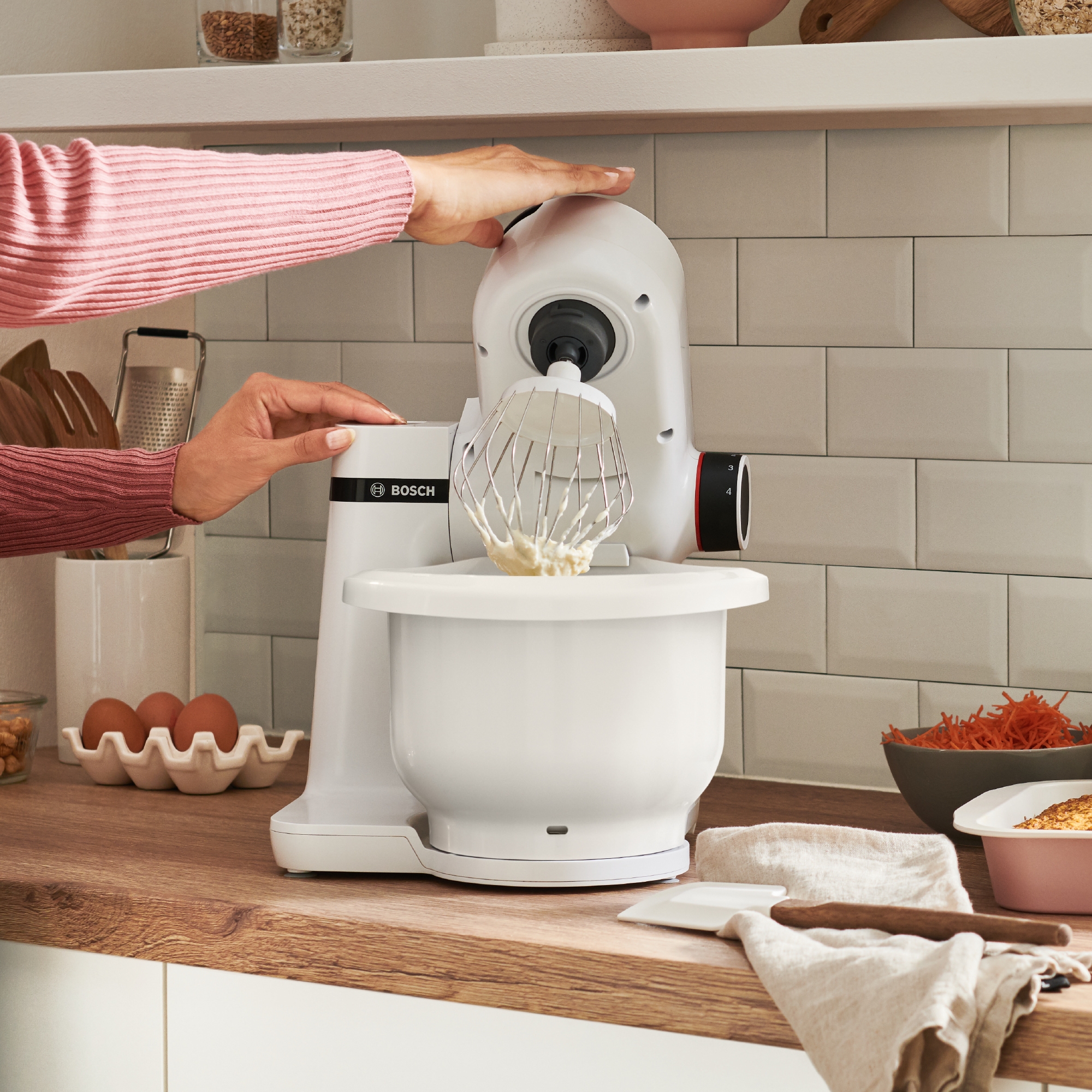 Kuhinjski robot Serija 2 MUMS2AW00, 700 W, bela MUMS2AW00