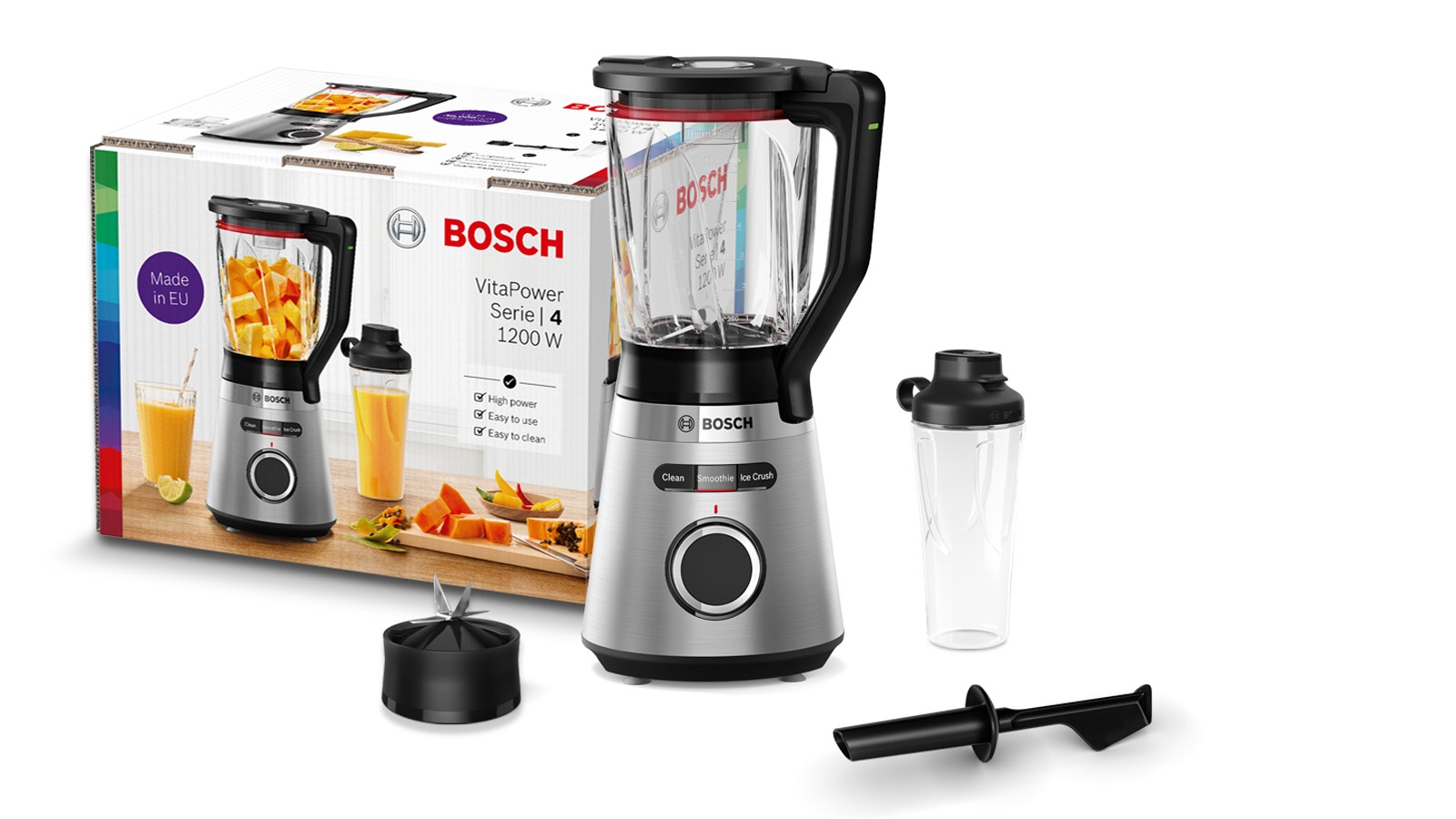 Blender VitaPower Serija 4 1200 W nerđajući čelik MMB6384M