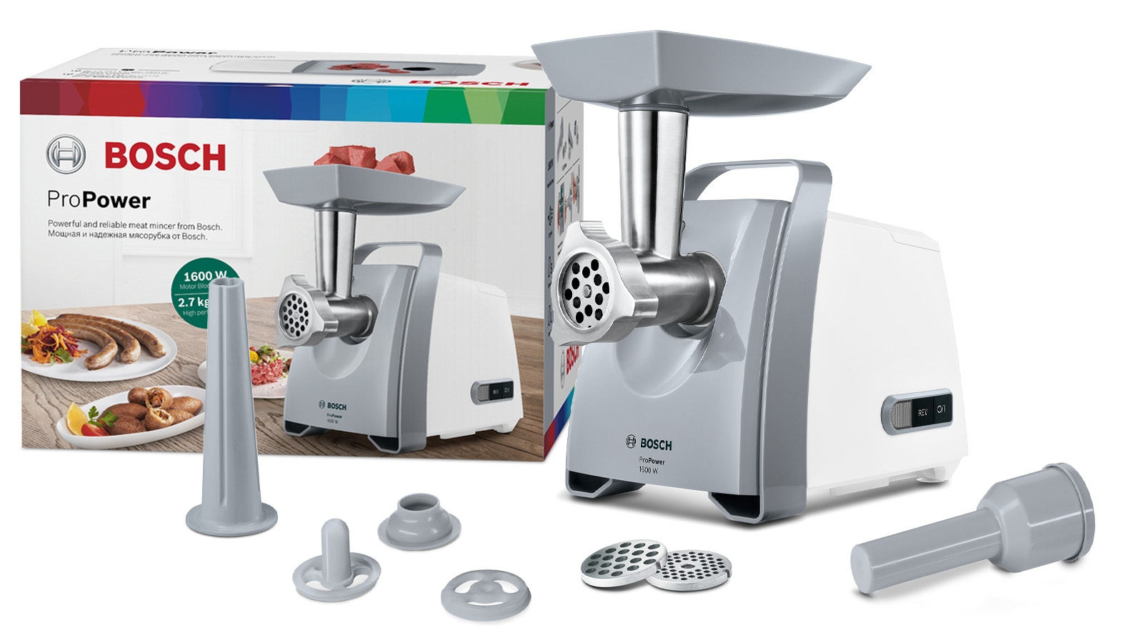 Mašina za mlevenje mesa ProPower Serija 4 1600 W MFW45020