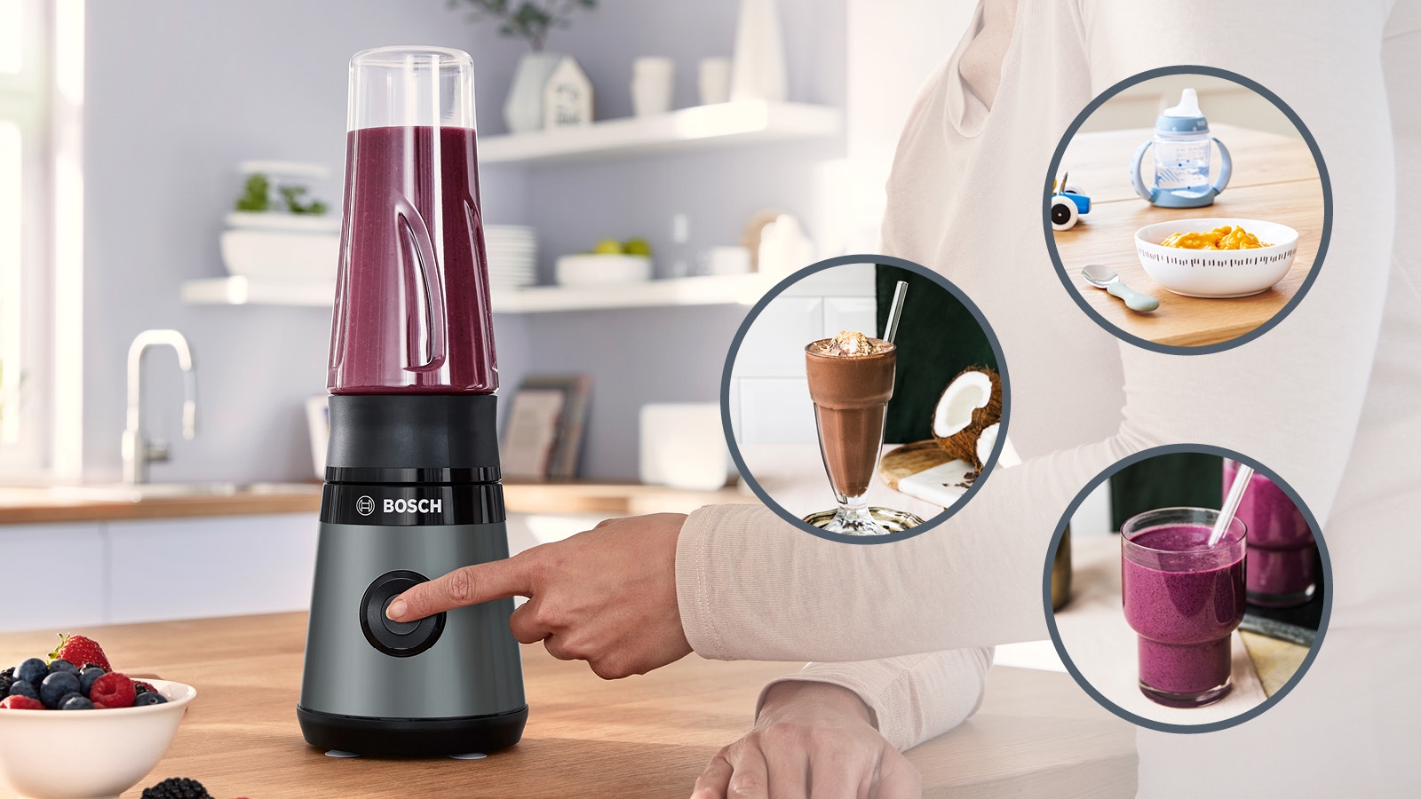 VitaPower blender Vitapower Serija 2 450 W nerđajući čelik MMB2111S