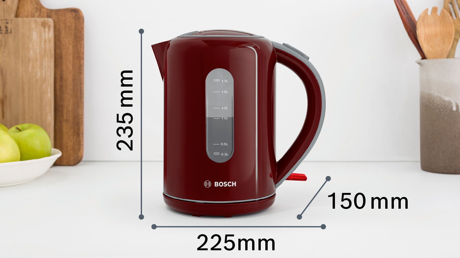 Kuvalo za vodu Kolekcija TWK7604 Serija SER2 1.7 l TWK7604