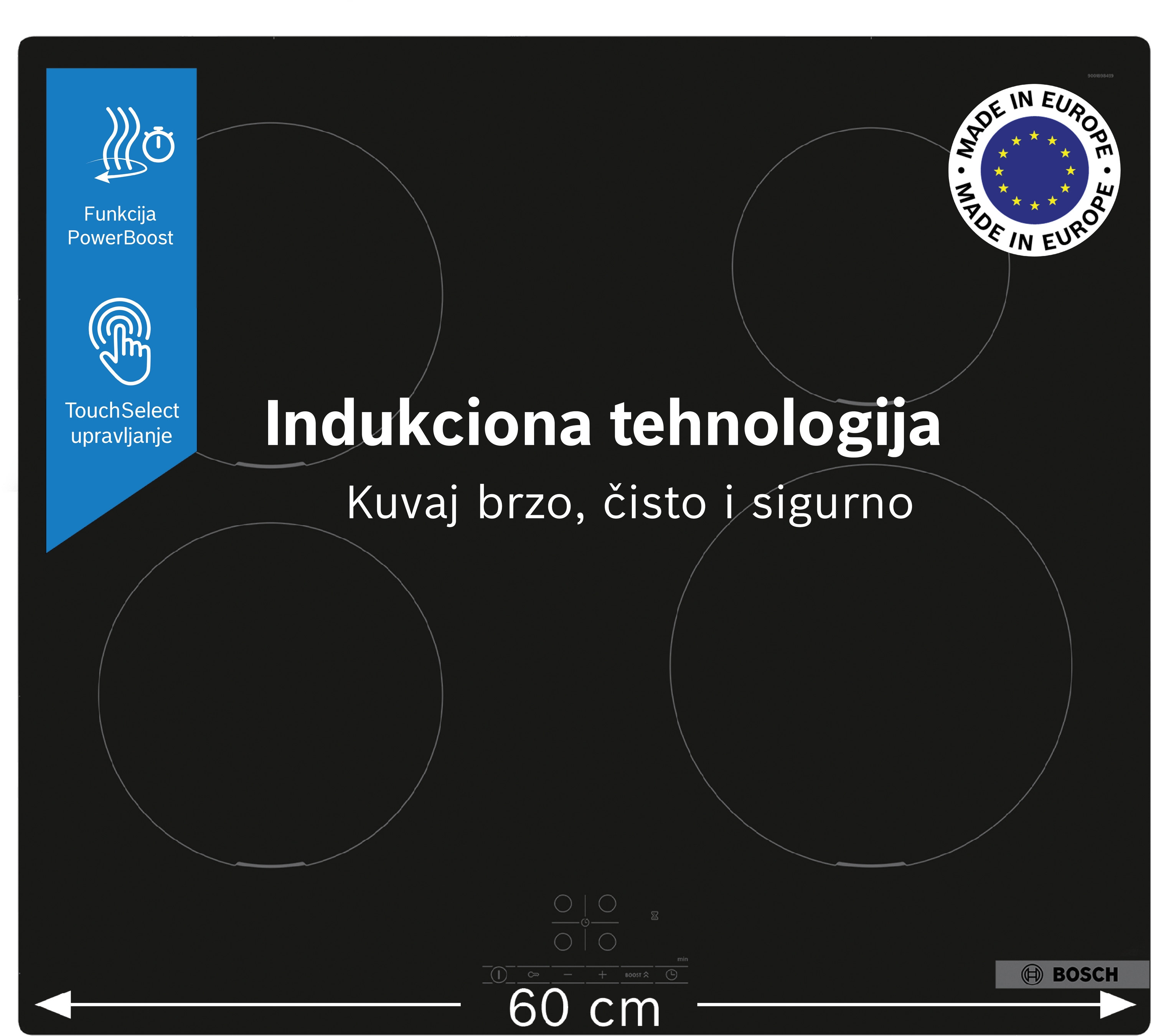 Indukciona ploča Serija 4 60 cm PUE611BB5E