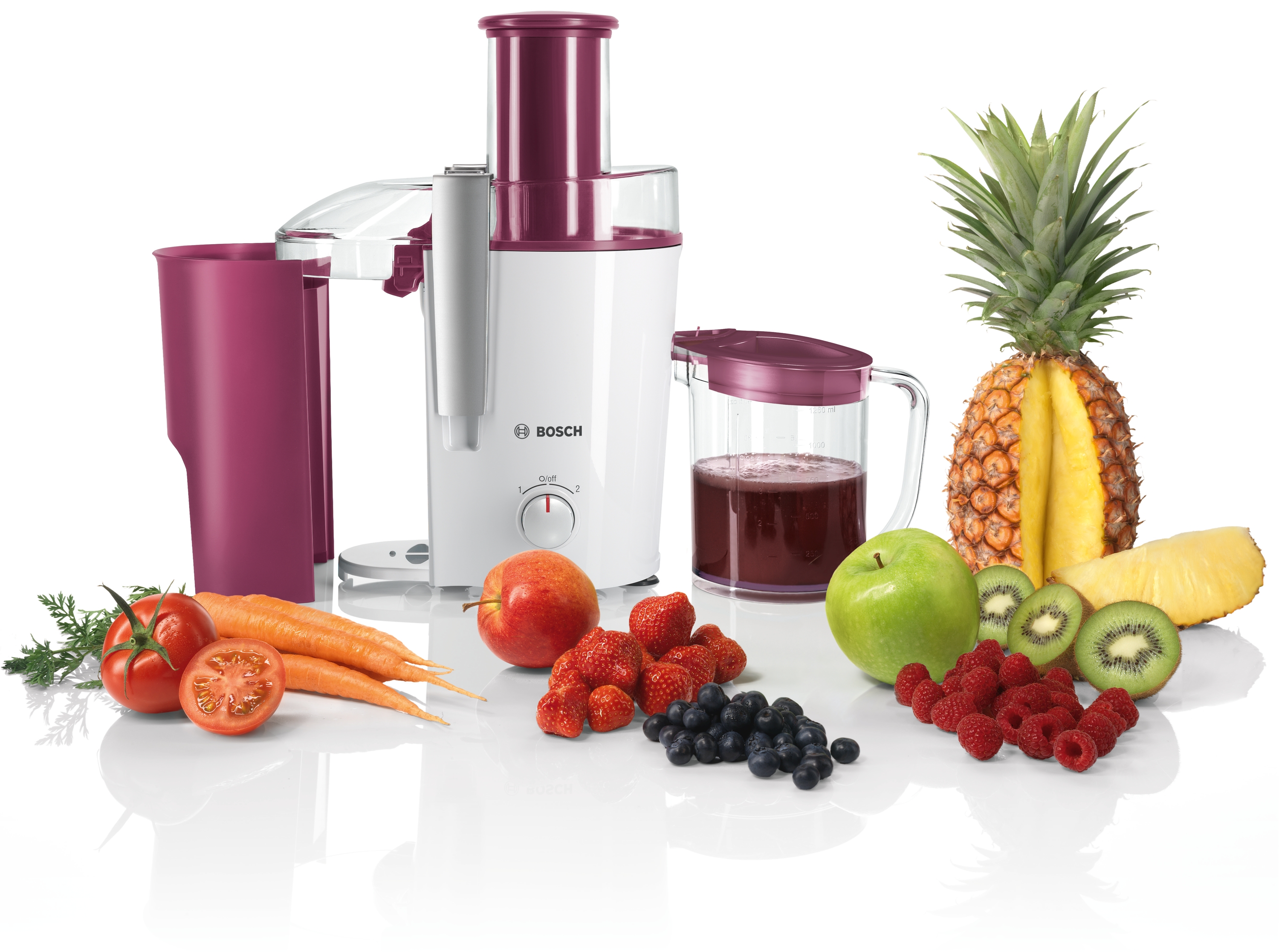 Centrifugalni sokovnik VitaJuice 2, 700 W boja trešnje MES25C0