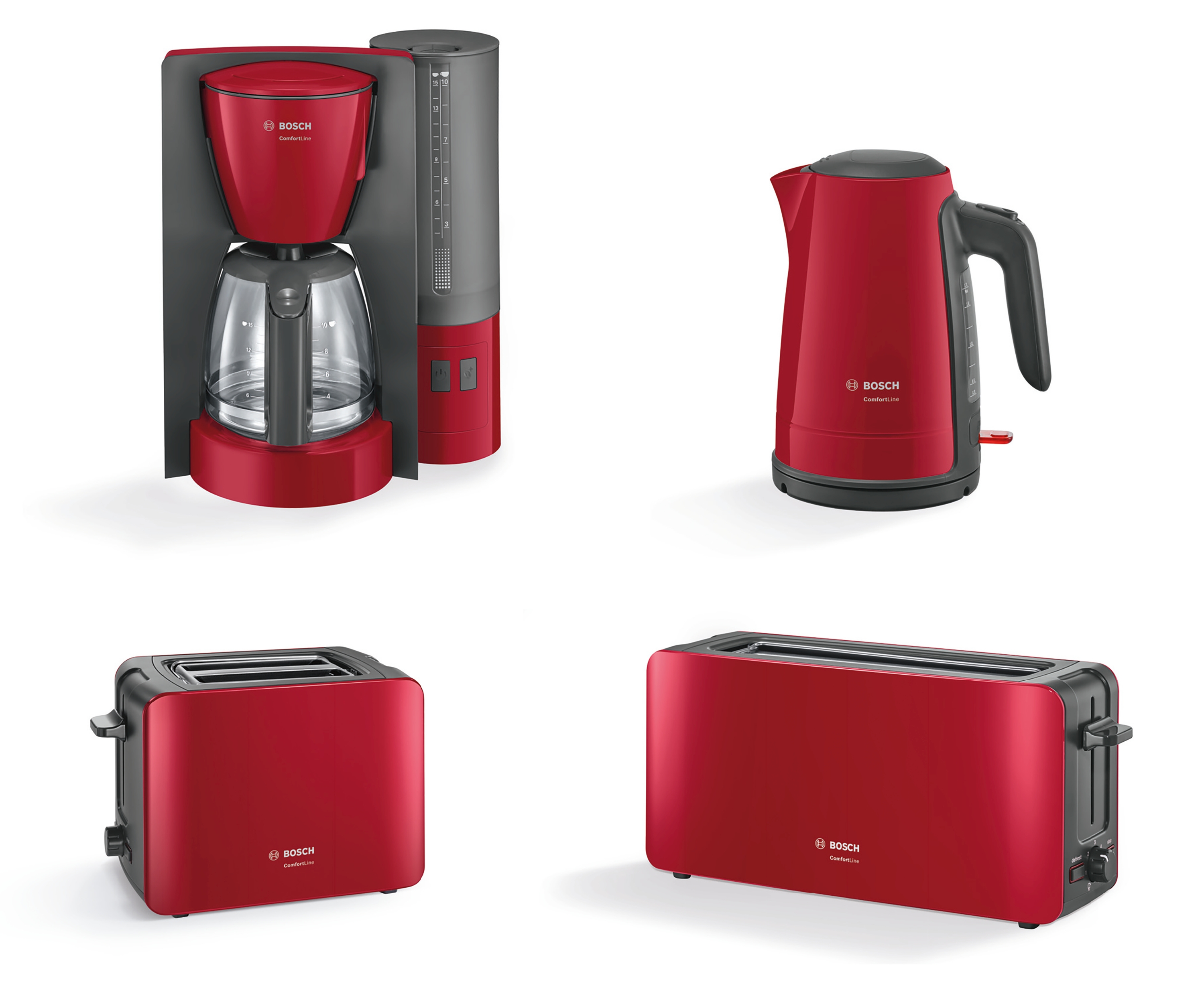 Kuvalo za vodu ComfortLine Serija 6 1.7 l crvena TWK6A014