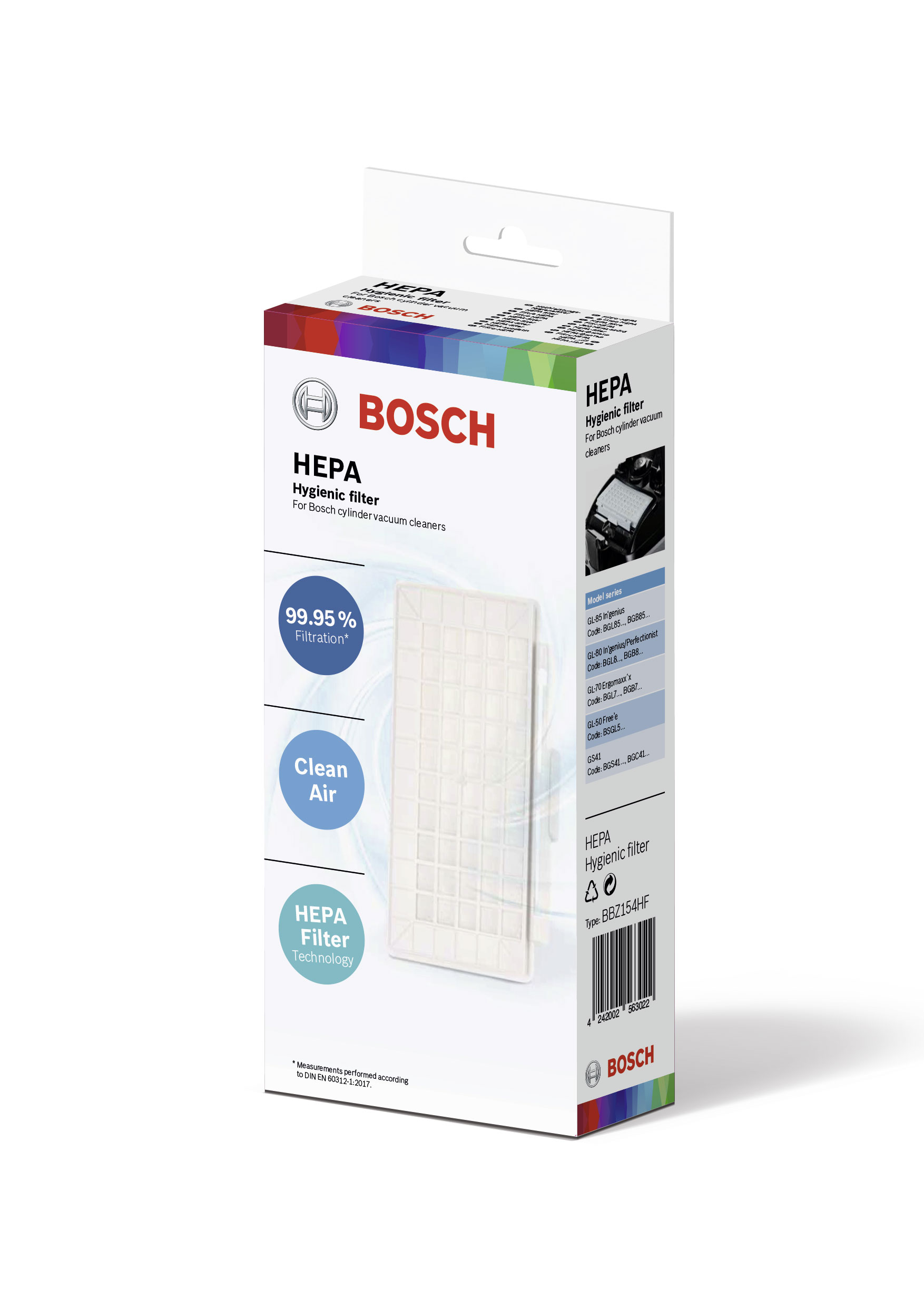 HEPA filter za usisivač sa kesom BBZ154HF