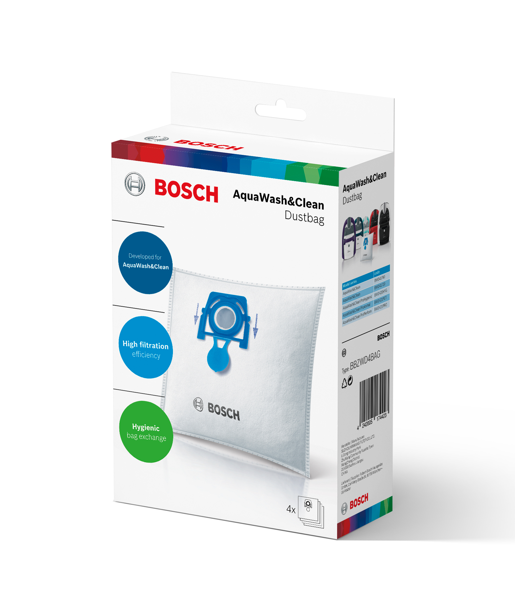 Komplet za pranje AquaWash&Clean BBZWD4BAG