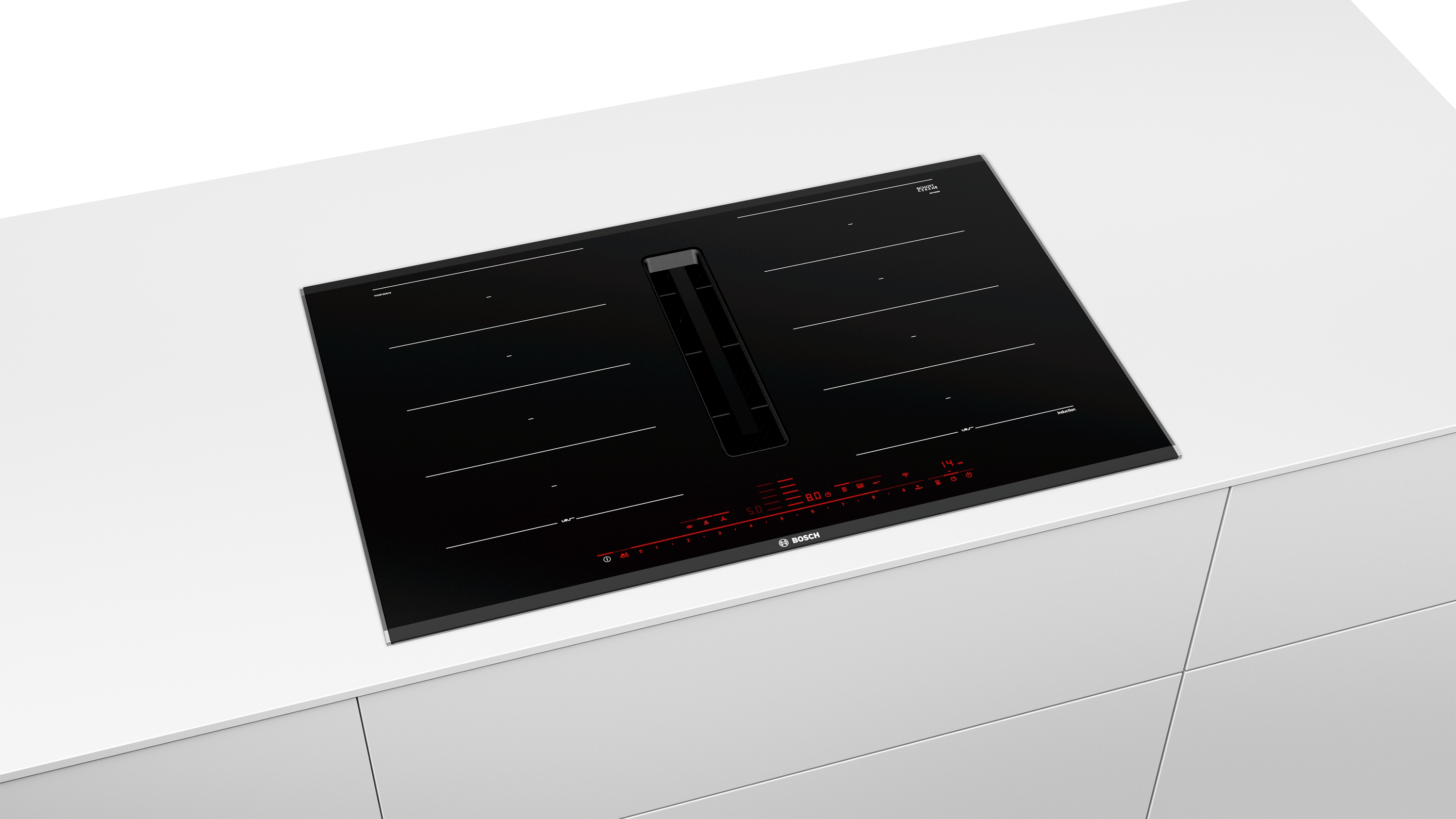 Ploča sa aspiratorom accent line Serija 80 cm PXX875D67E