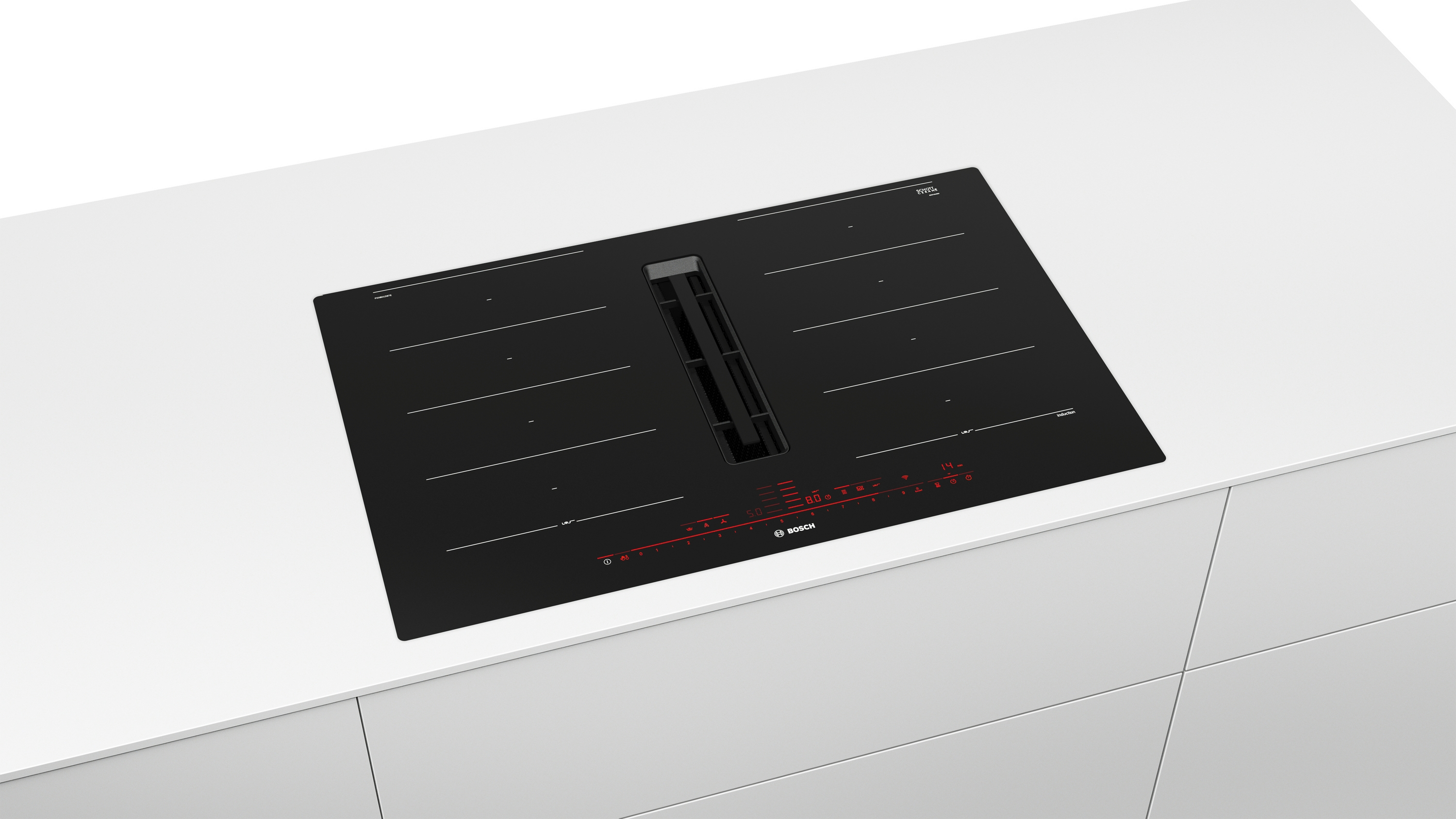 Ploča sa aspiratorom accent line Serija 8 80 cm PXX801D57E