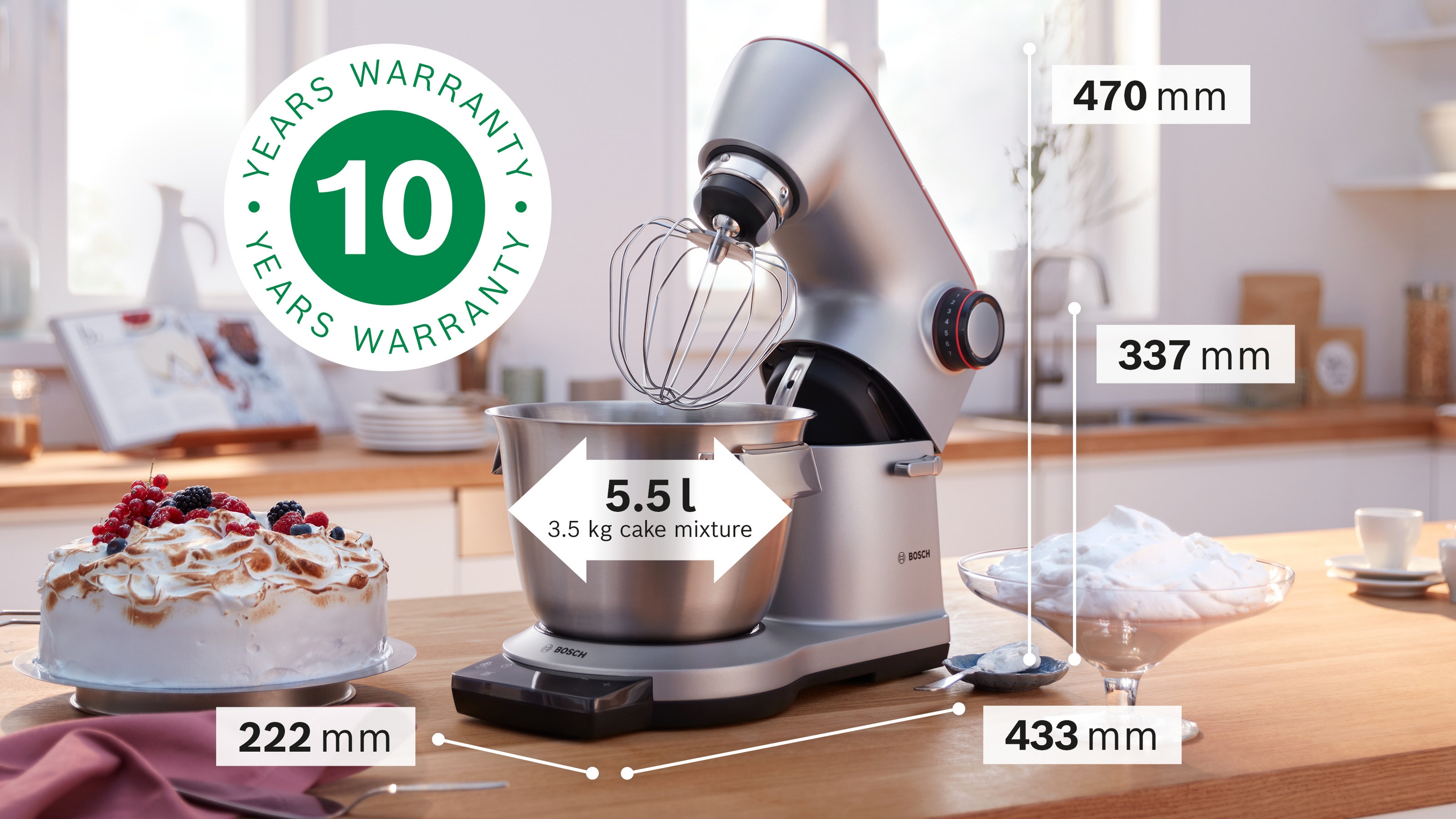 Kuhinjski robot Serija 8 OptiMUM, 1500 W MUM9YX5S12