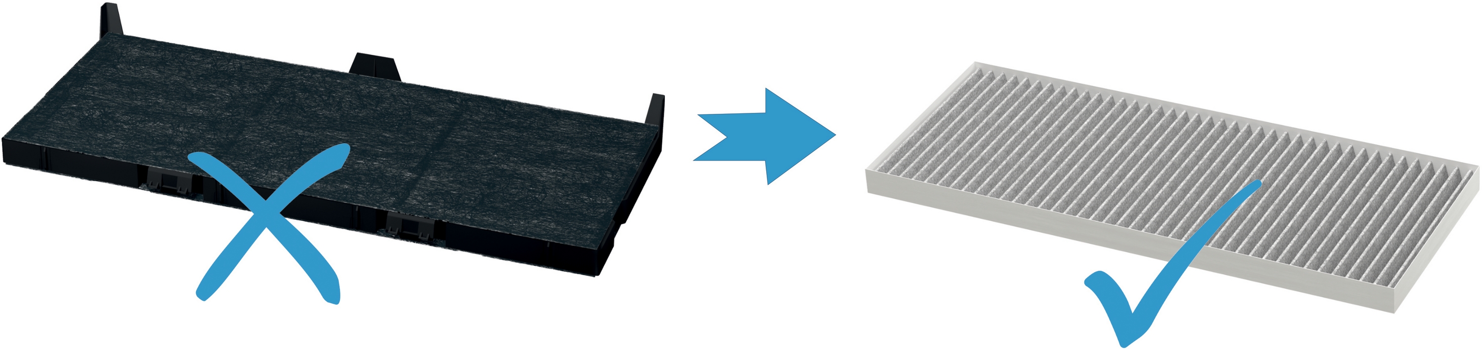 Filter za neprijatne mirise Clean Air Standard DWZ2IT1B4