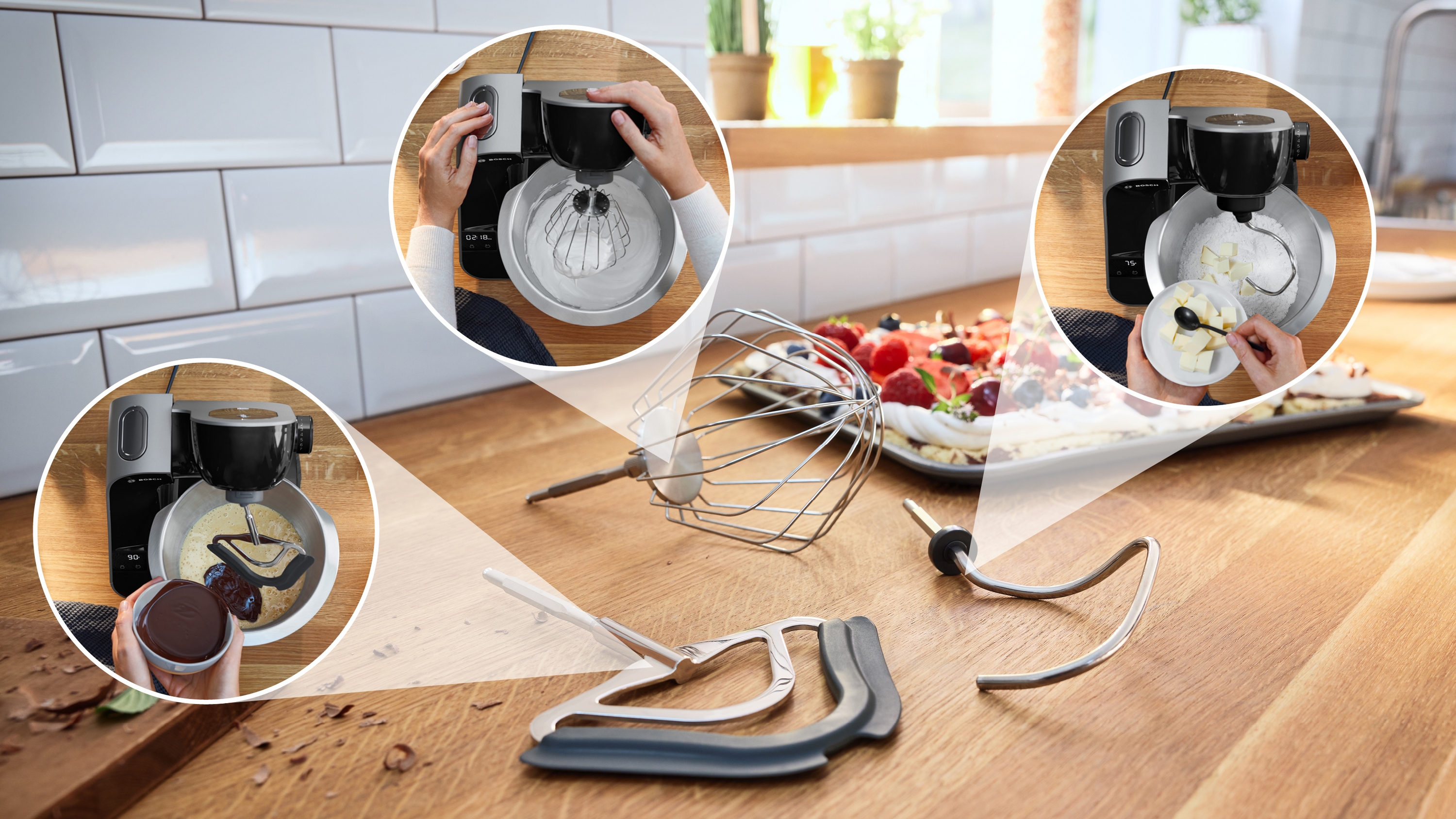 Kuhinjski robot Serija 4 MUM 5, 1000 W, crna i tamno siva završna obrada MUM5XC66