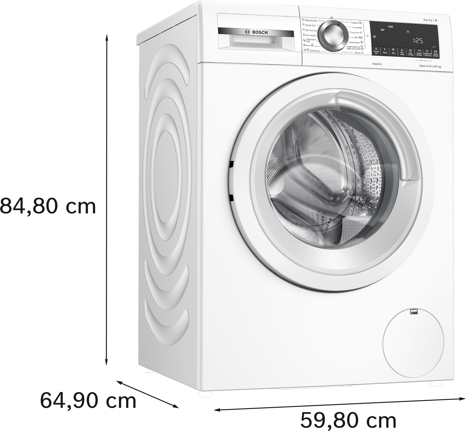 Mašina za pranje i sušenje veša Serija 4 1400 okr 9/5 kg WNA144V0BY