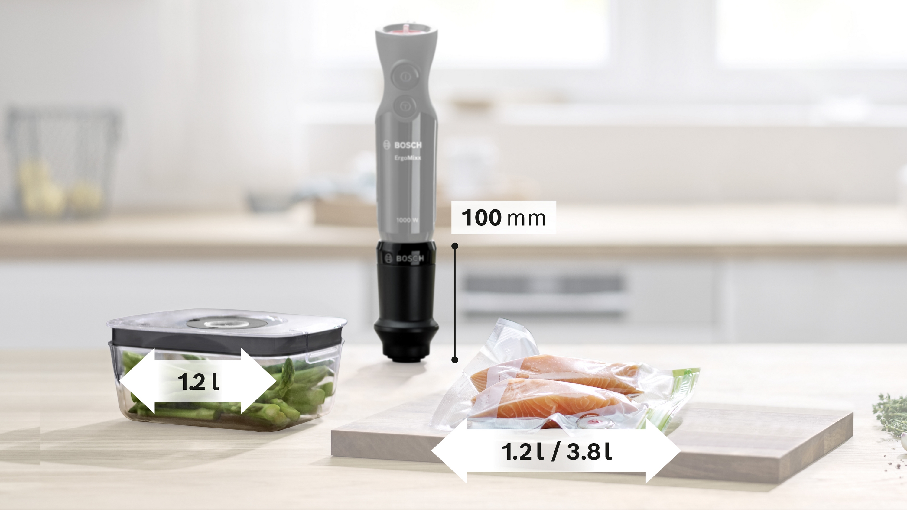 Set za vakumiranje za štapni mikser MSZV6FSG1