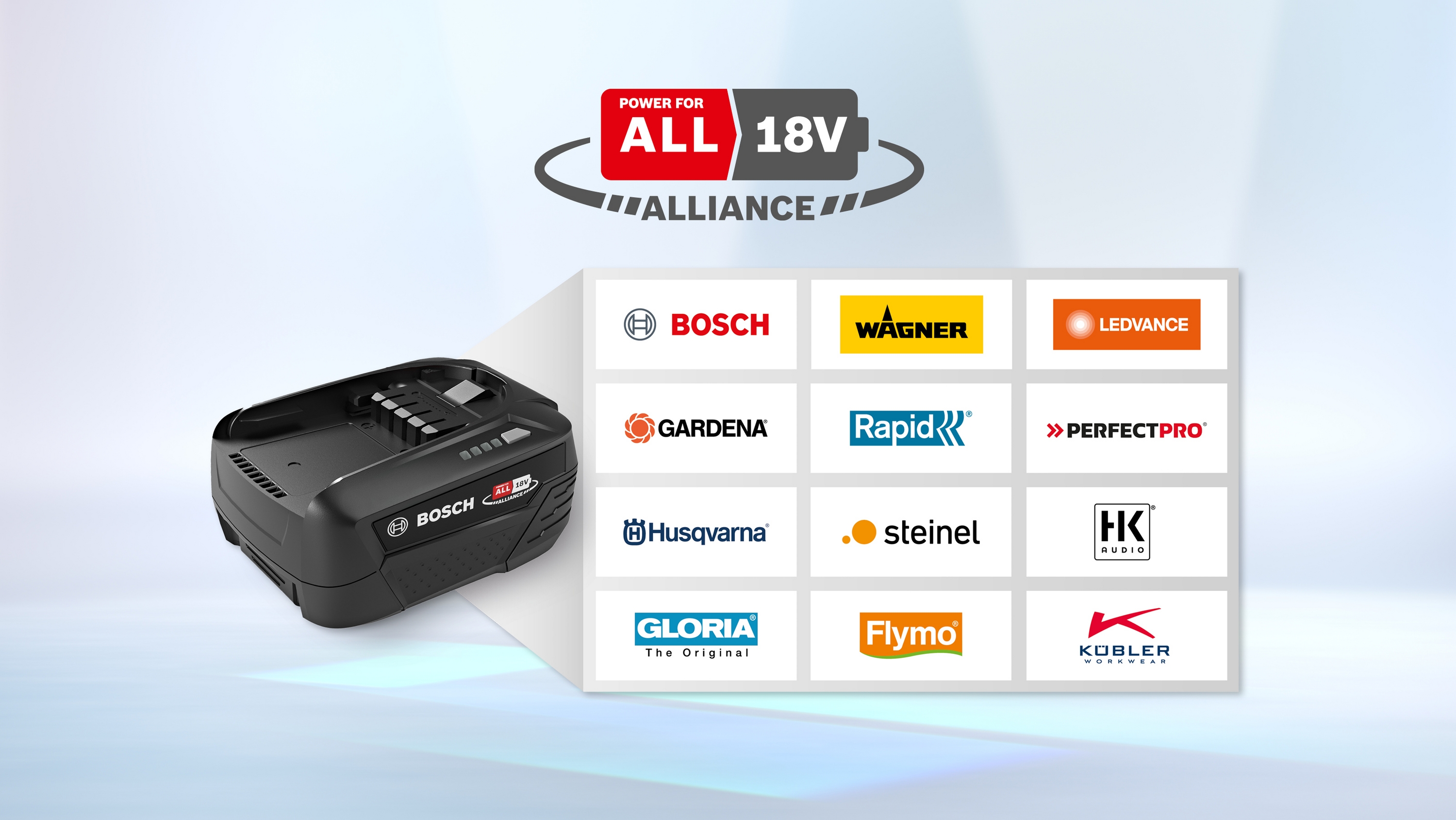 Zamenljiva baterija Power for ALL 18V 4.0Ah BHZUB1840