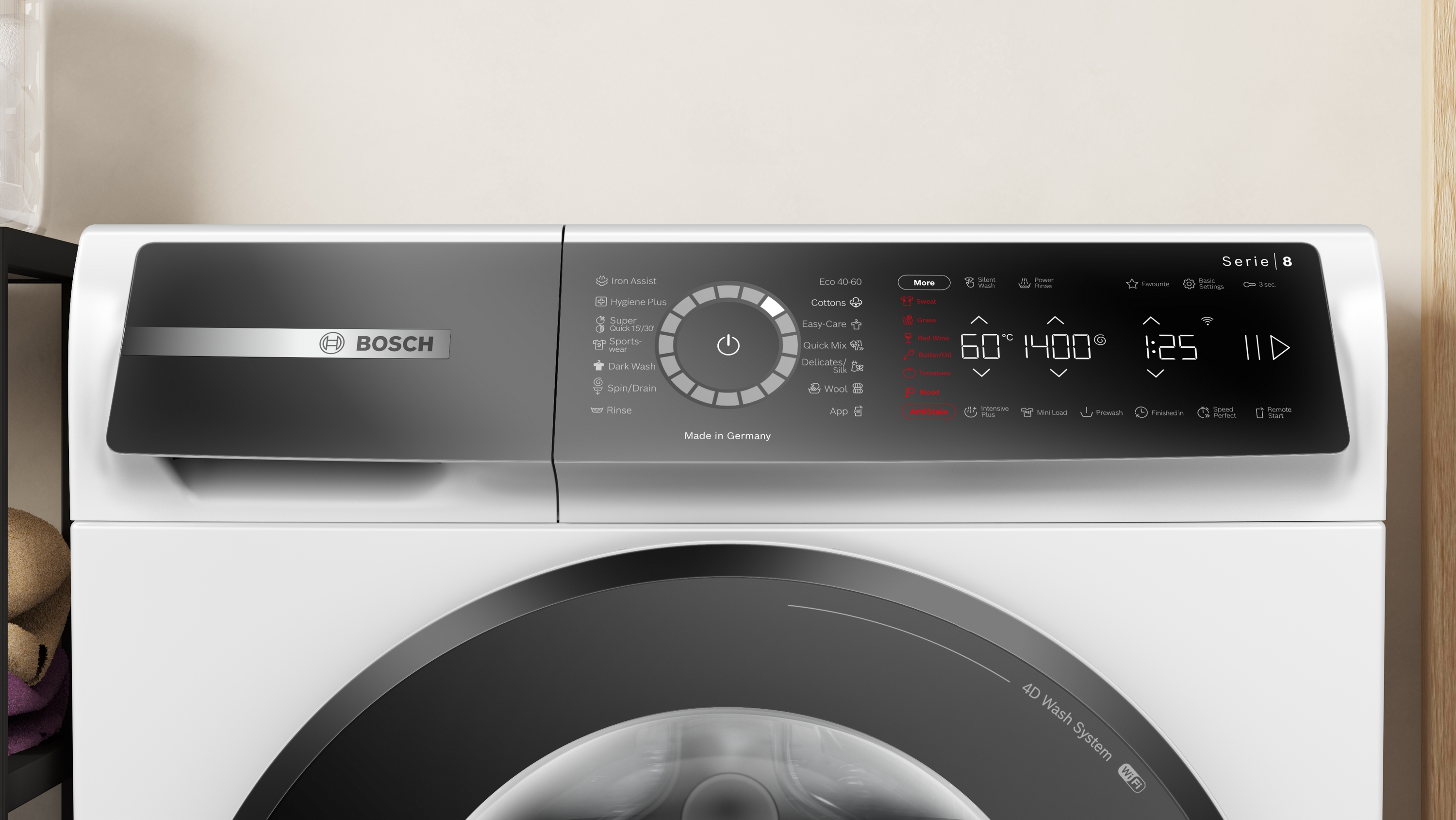 Mašina za pranje veša Serija 8 1400 okr 9 kg WGB24410BY