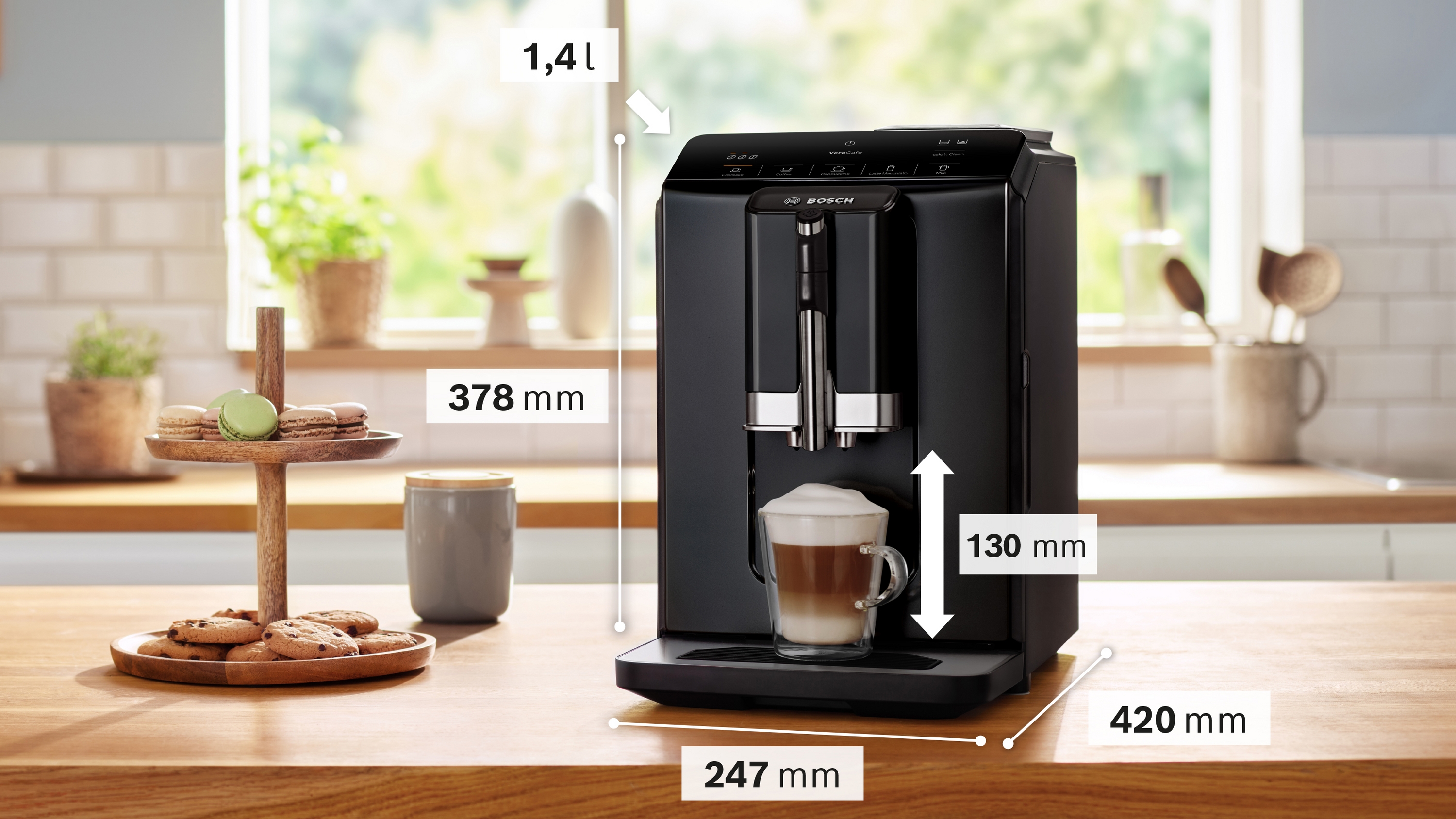 Automatski aparat za espresso kafu Siemens VeroCafe Serie 2 piano crna TIE20119