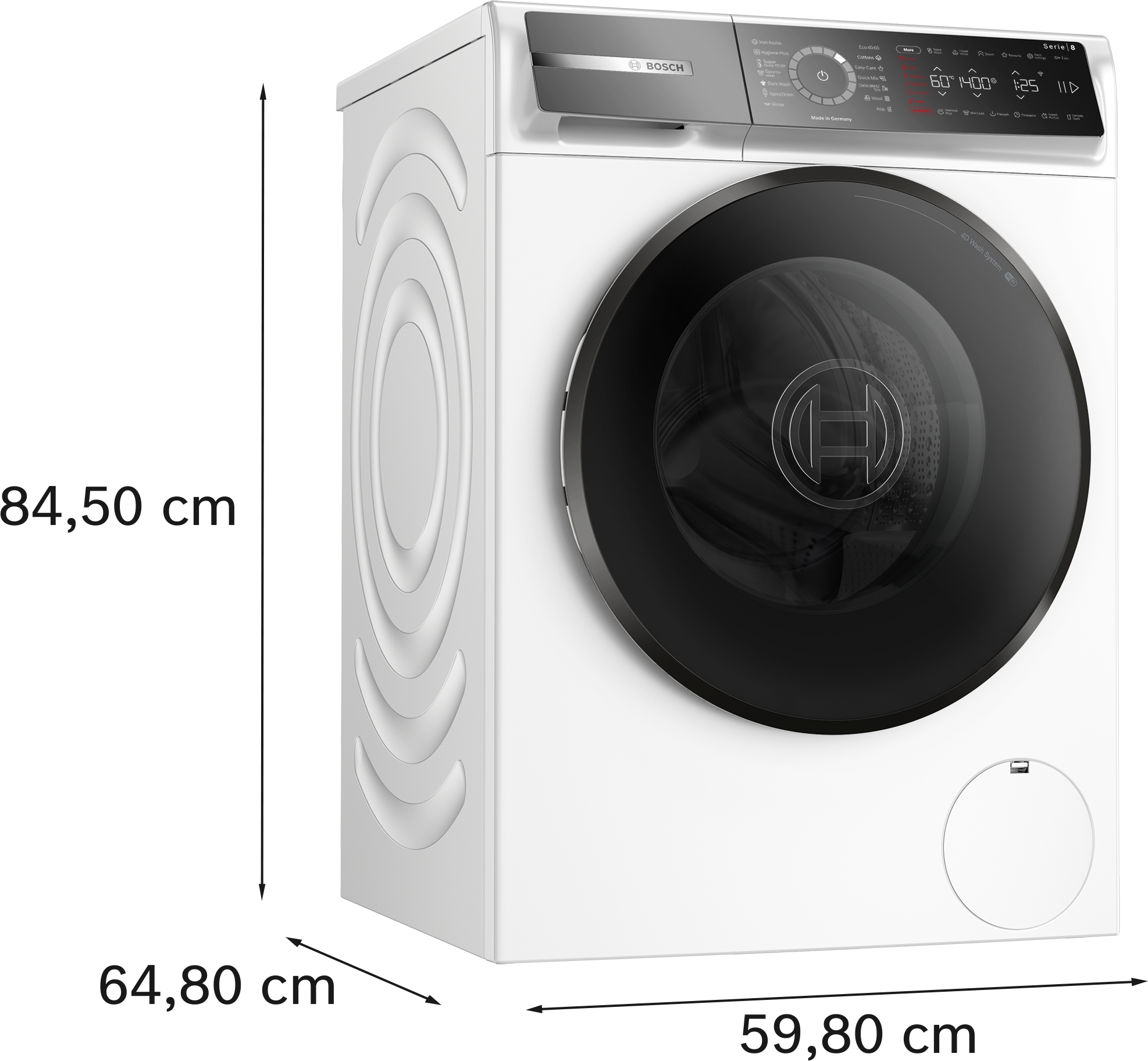Mašina za pranje veša Serija 8 1400 okr 9 kg WGB24410BY