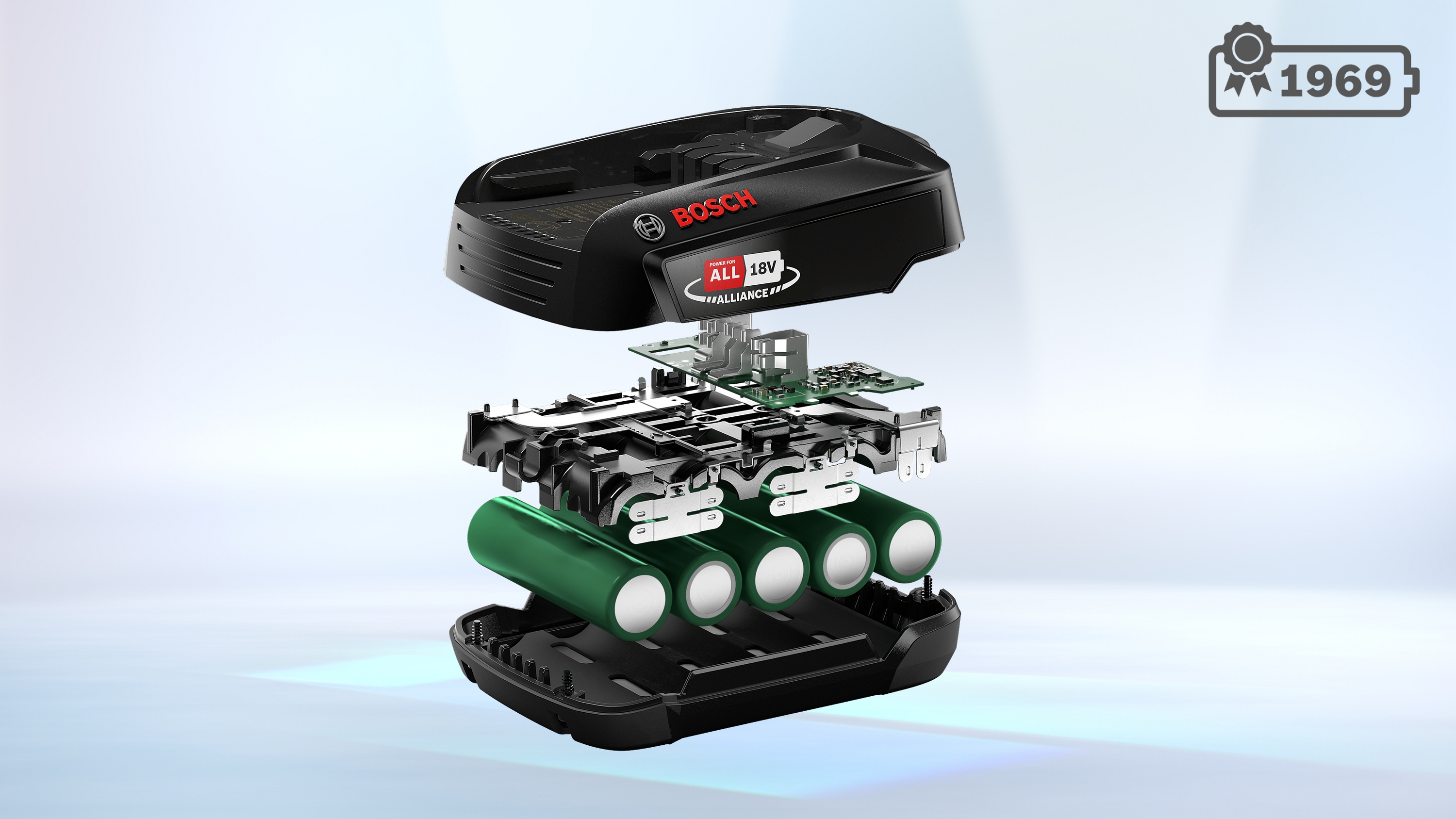 Zamenljiva baterija Power for ALL 18V 3.0Ah BHZUB1830
