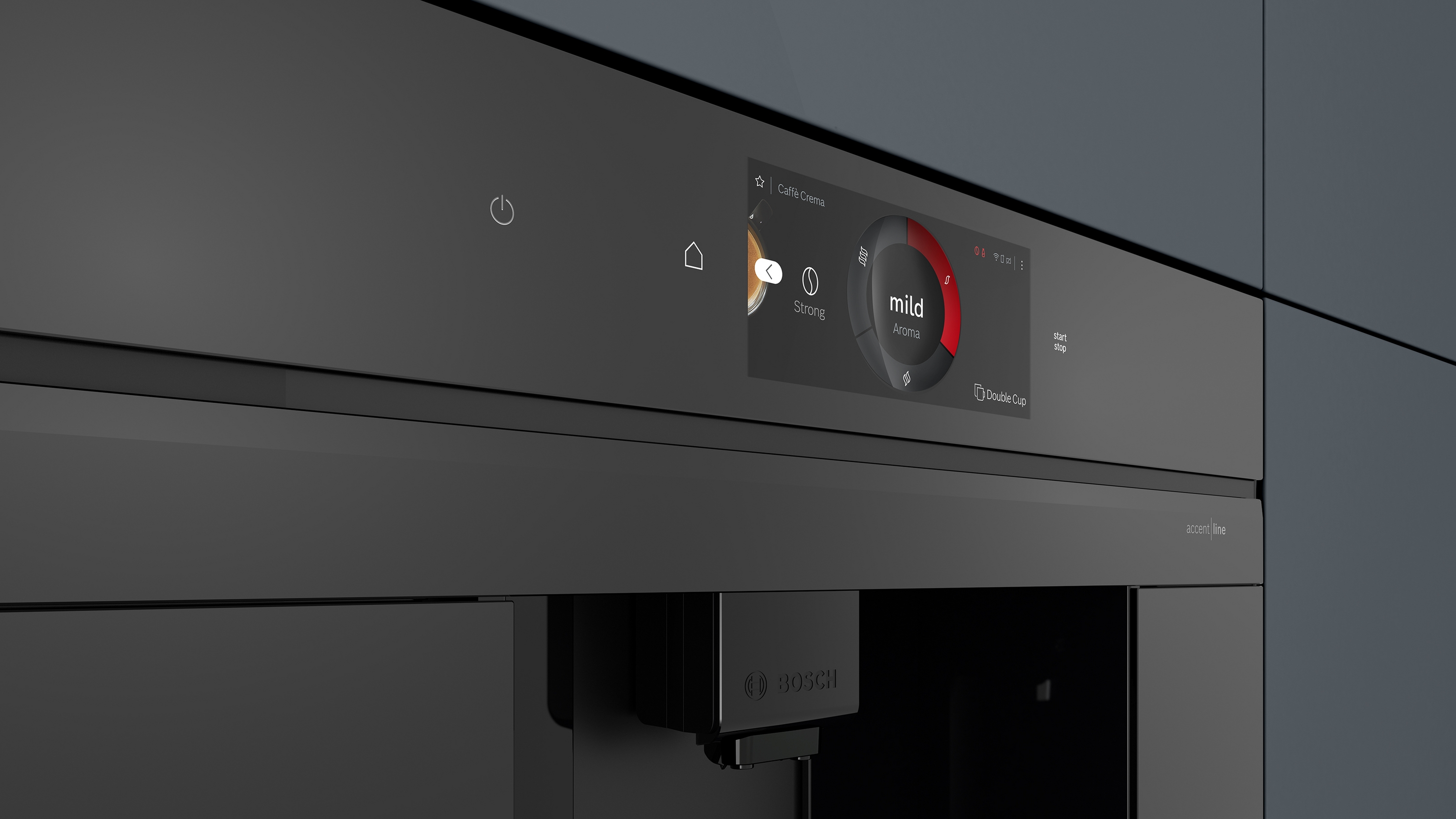 Ugradni automatizovani aparat za espresso kafu accent line Serija 8 CTL9181B0