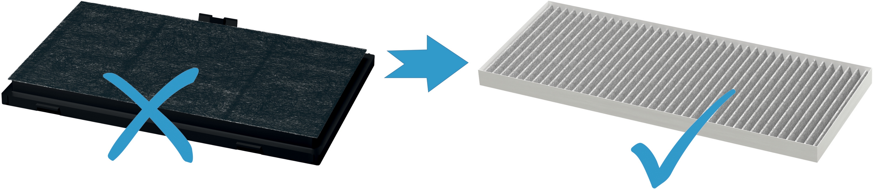 Filter za neprijatne mirise Clean Air Standard DWZ1IT1B4