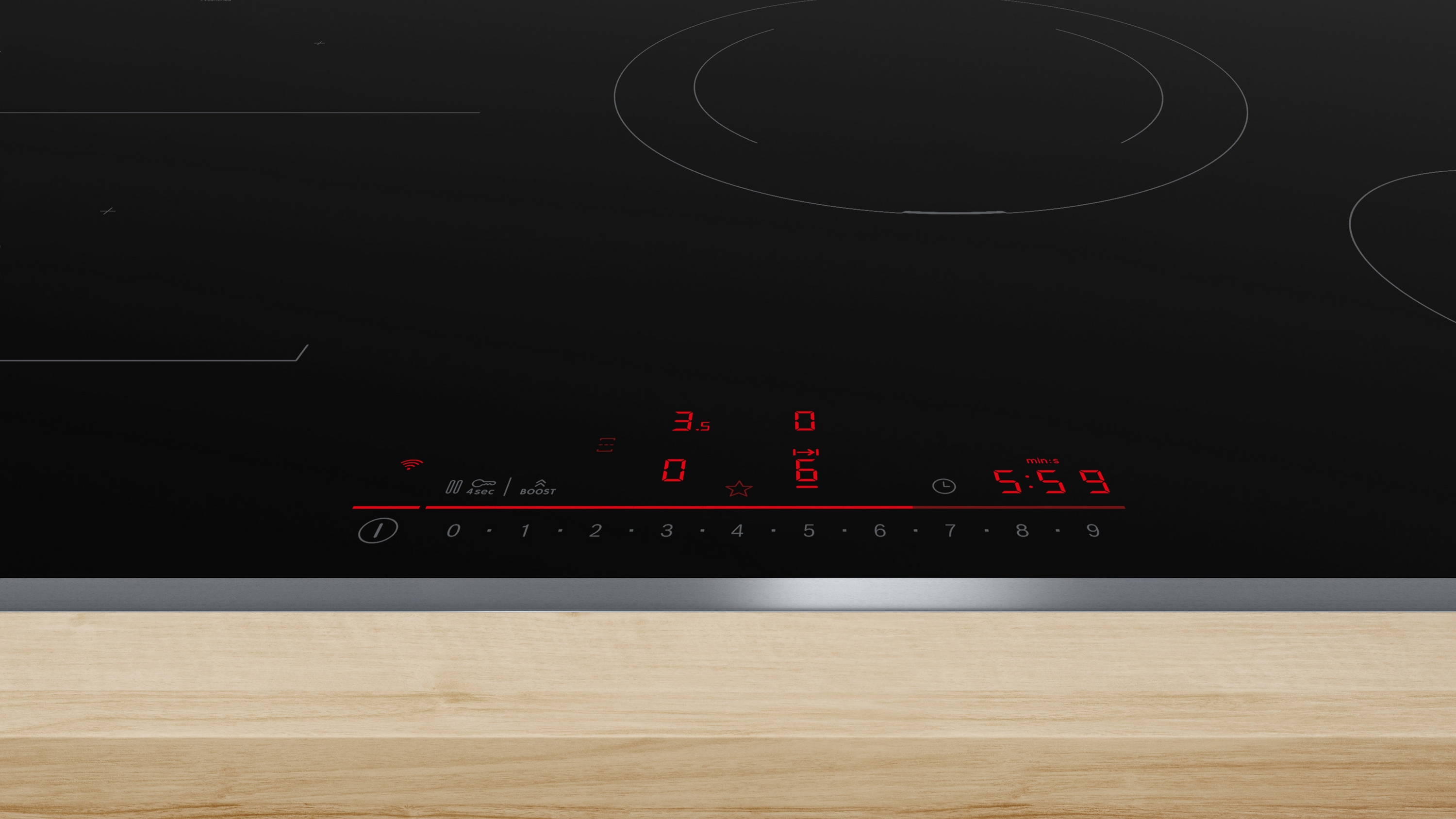 Indukciona ploča Serija 6 80 cm ugradnja sa okvirom PVS845HB1E