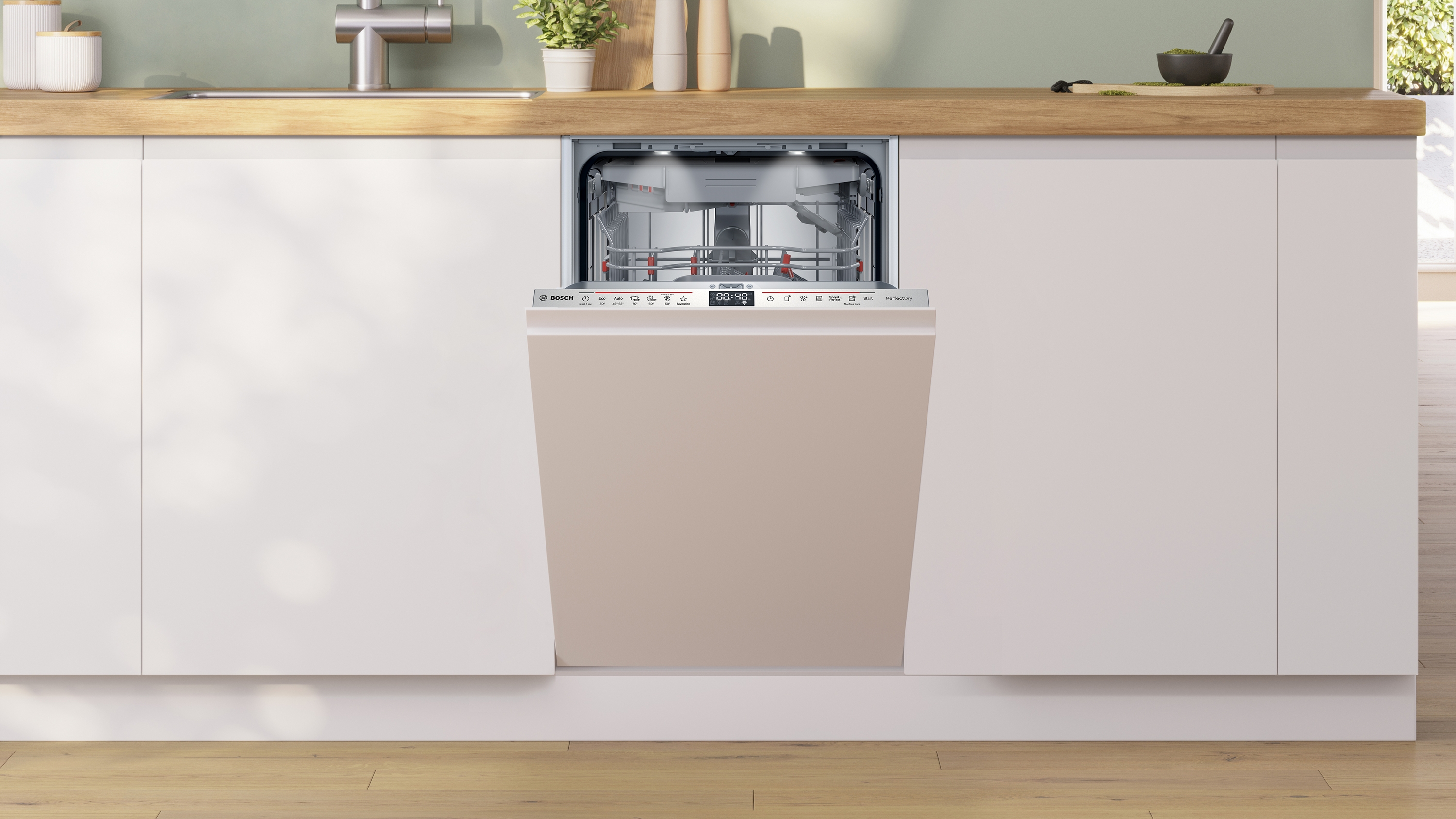 Ugradna mašina za sudove 45 cm PerfectDry Serija 6 SPV6ZMX17E