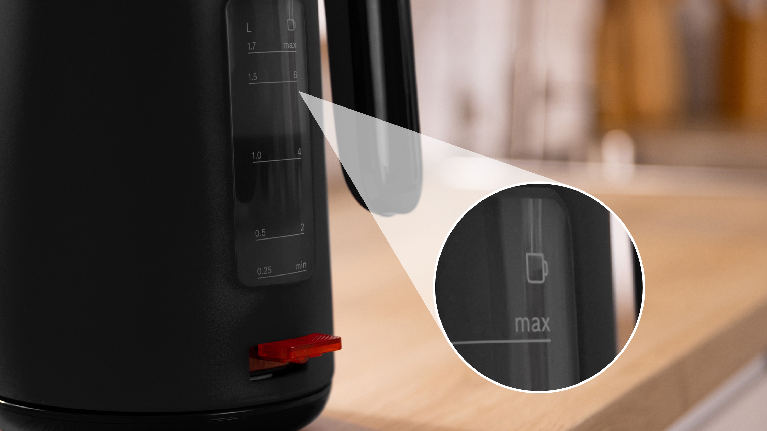 Kuvalo za vodu MyMoment Serija 2 1.7 l crna TWK2M163