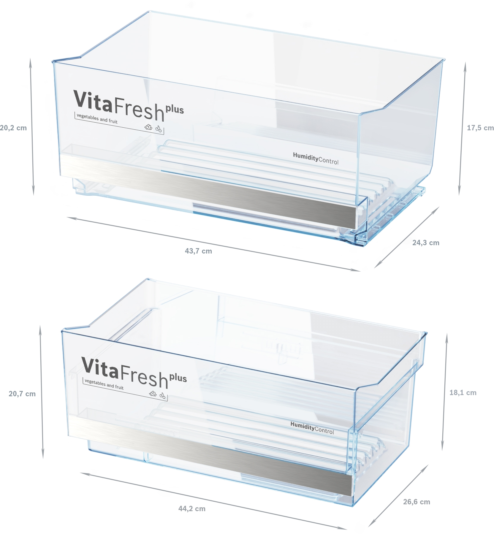 Frižider s jednim vratima bez otisaka prstiju Serija 6 186 x 60 cm KSV36AIEP