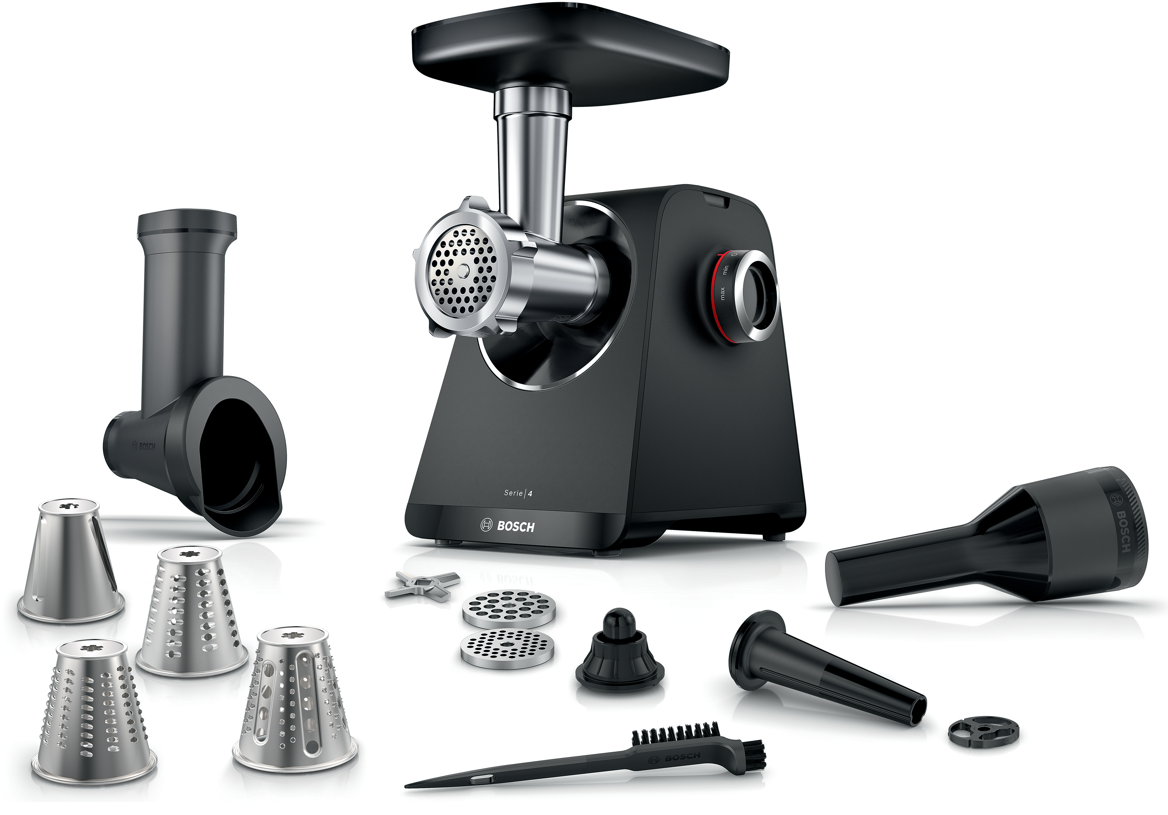 Mašina za mlevenje mesa MultiPower Series 4 1900 W crna MFWS440B