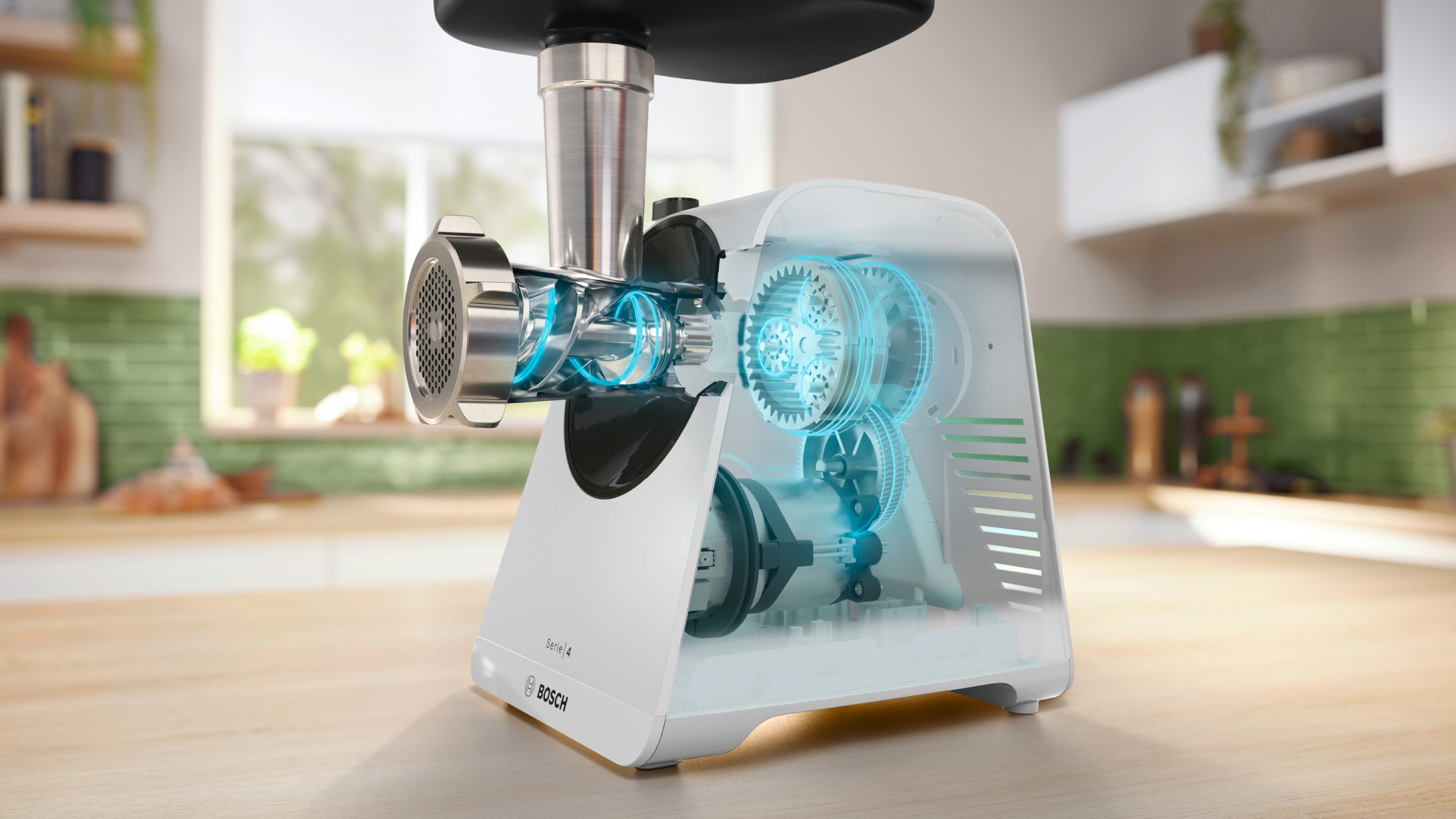 Mašina za mlevenje mesa MultiPower Series 4 1900 W bela MFWS420W