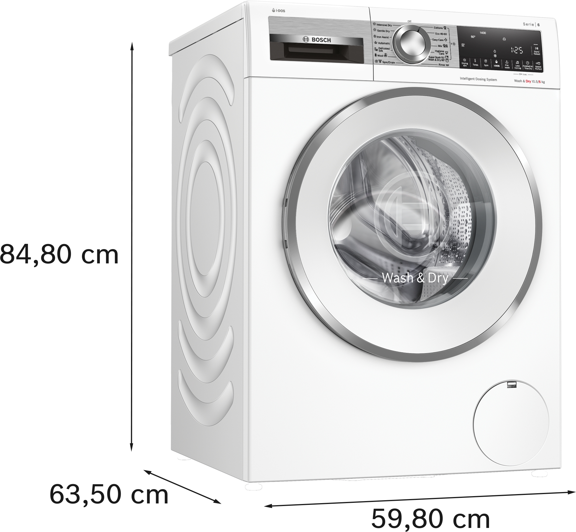 Mašina za pranje i sušenje veša Serija 6 1400 okr 10.5/6 kg WNG254A9BY