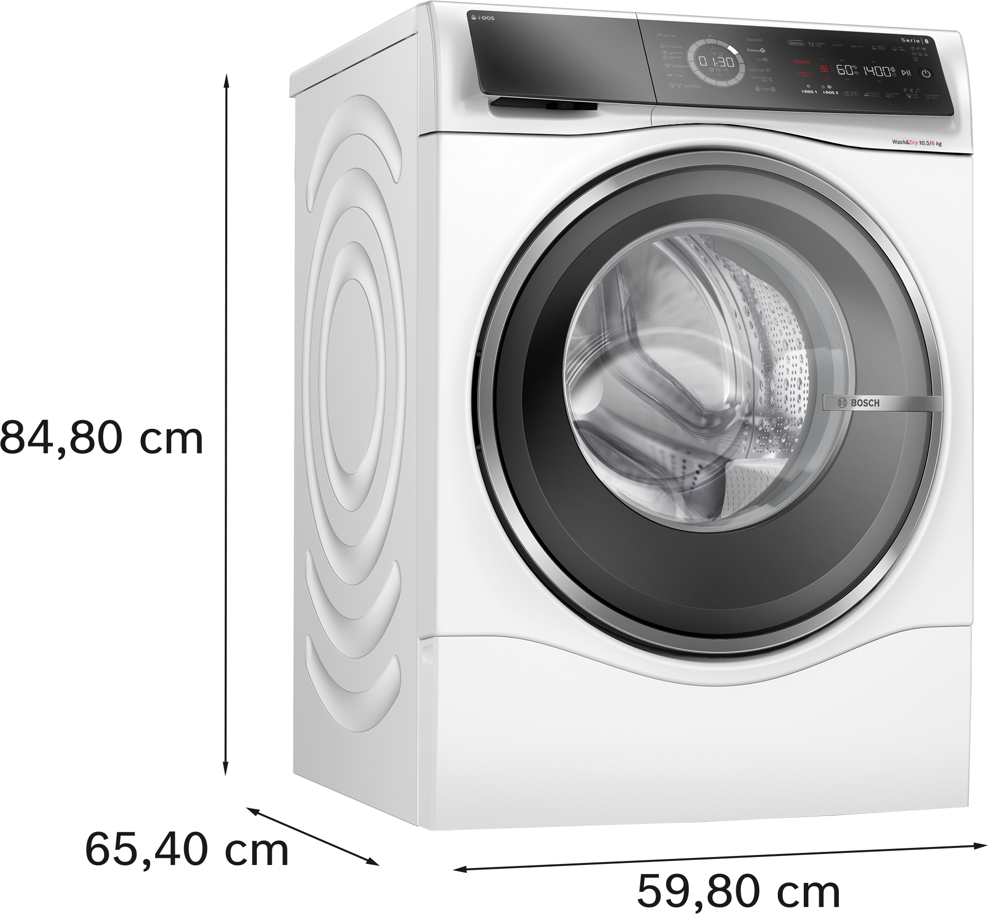 Mašina za pranje i sušenje veša Serija 8 1400 okr 10.5/6 kg WNC254A0BY