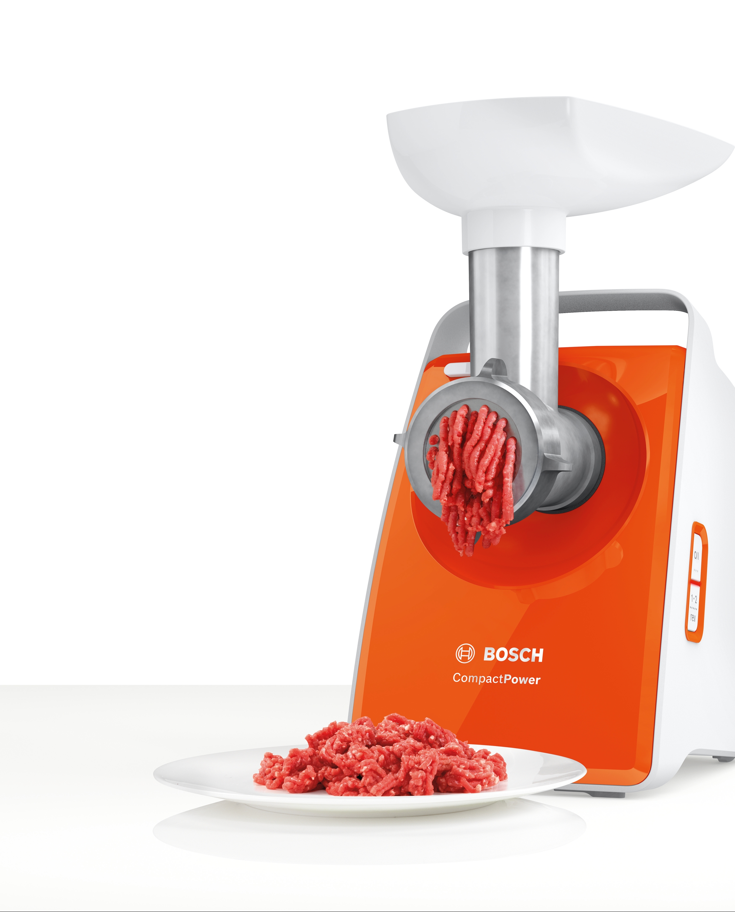 Mašina za mlevenje mesa CompactPower SER2 1600 W bela svetlo narandžasta MFW3630I