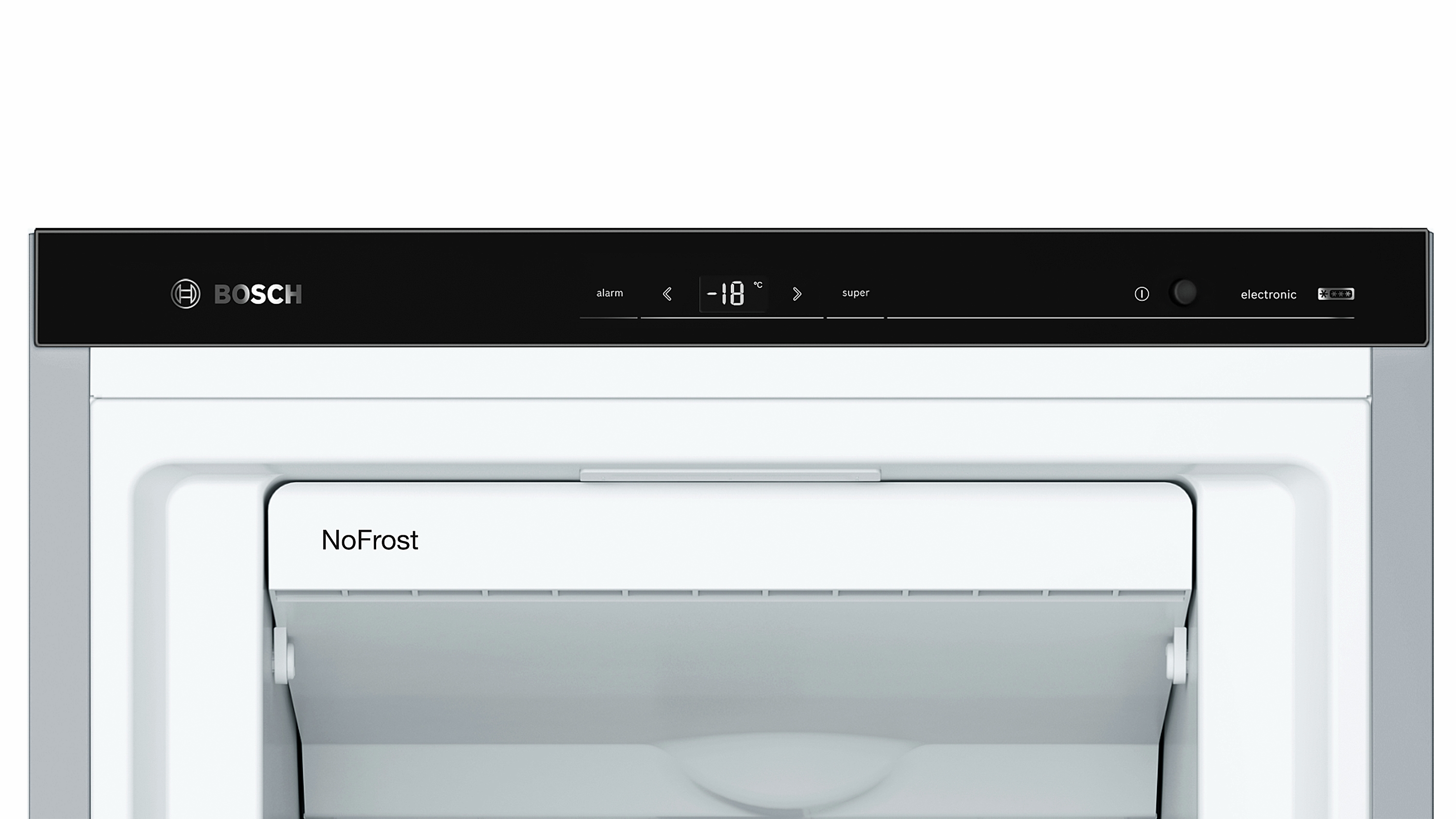 Samostojeći vertikalni zamrzivač Serija 6 186 x 60 cm Nerđajući čelik GSN36AIEP