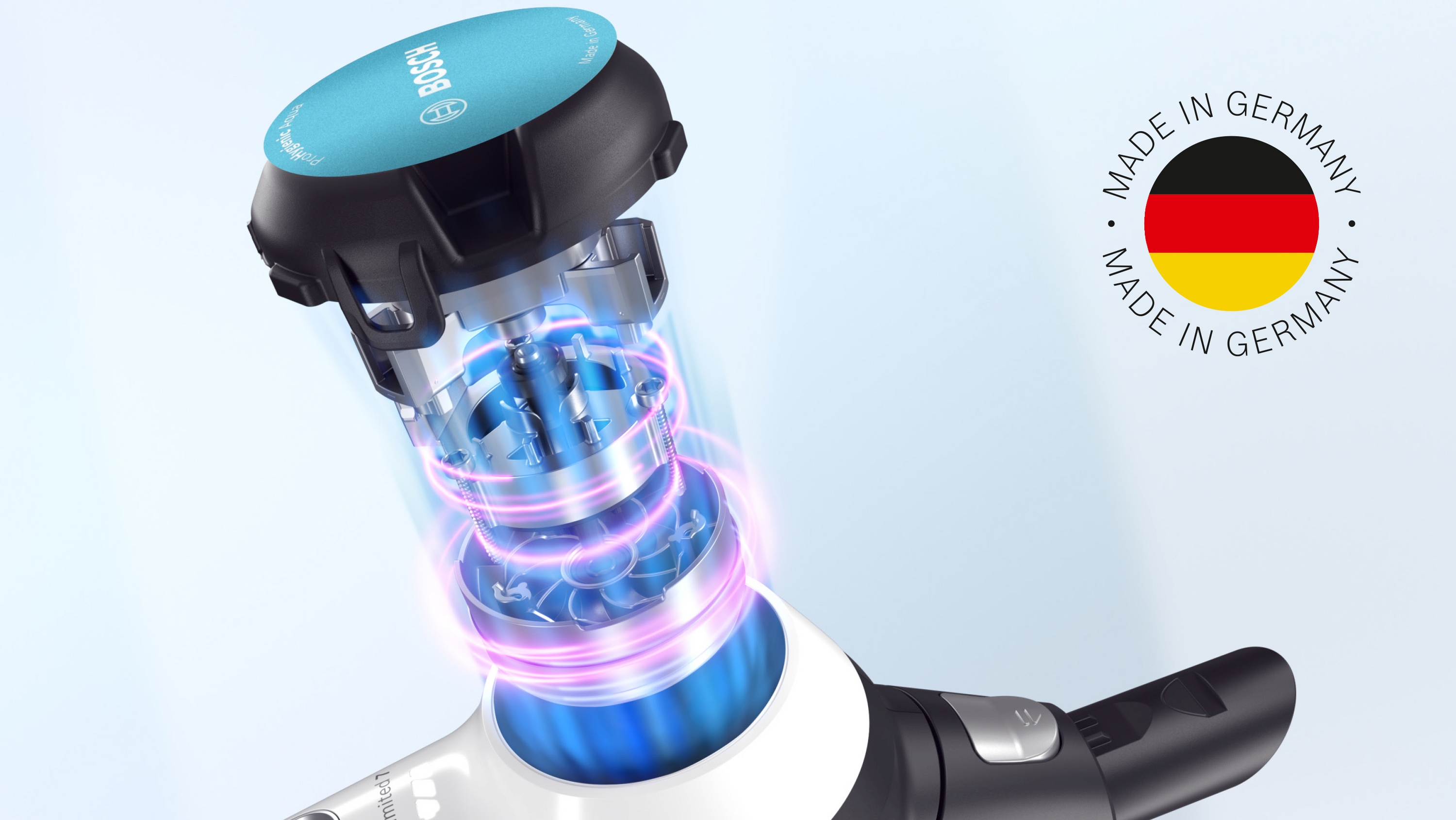 Antialergijski Štapni usisivač na baterije ProHygienic Aqua Unlimited 7 BCS71HYG1