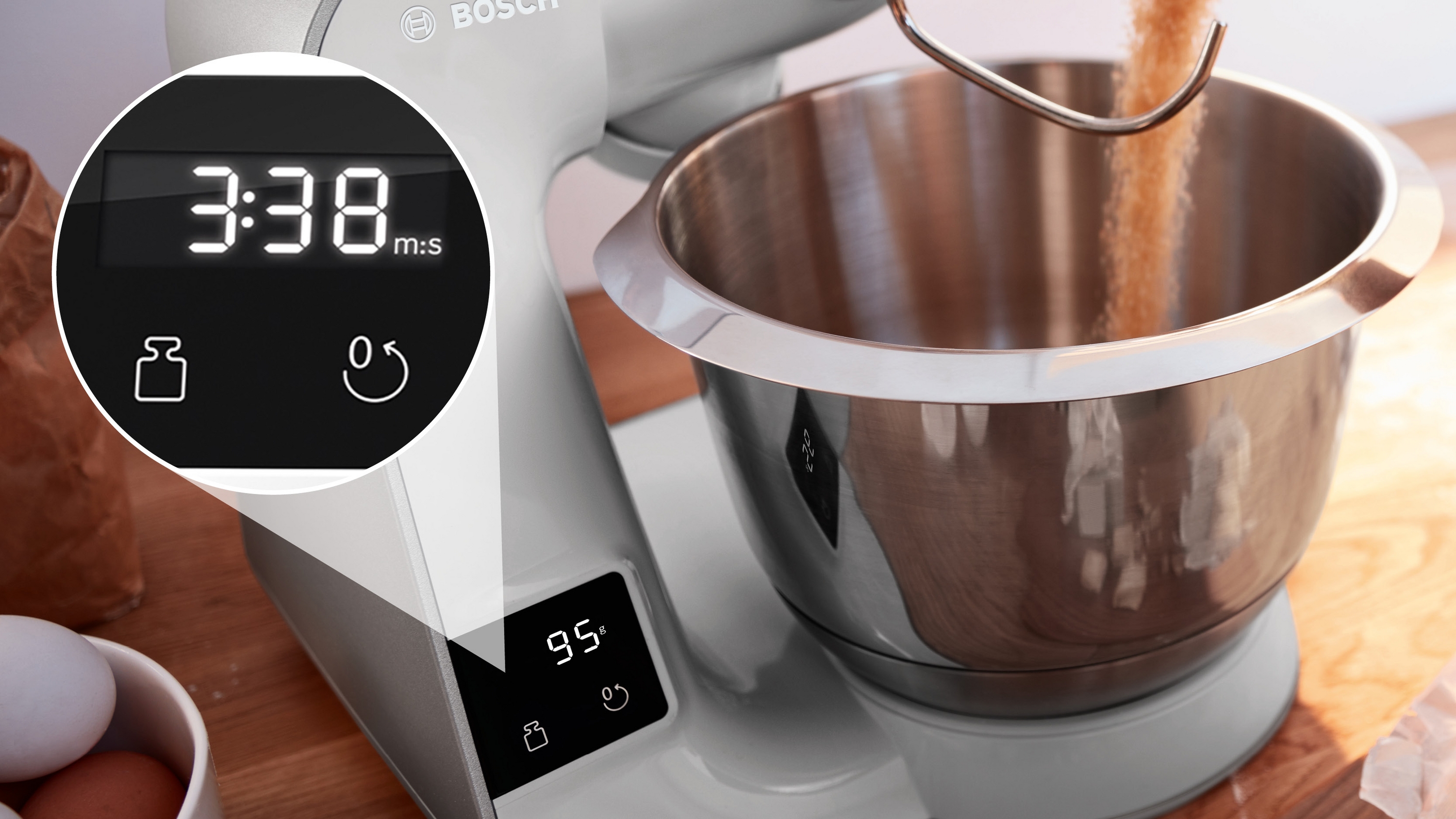 Kuhinjski robot Serija 4 MUM 5 sa integrisanom vagom, 1000 W, grafit siva MUM5XL72