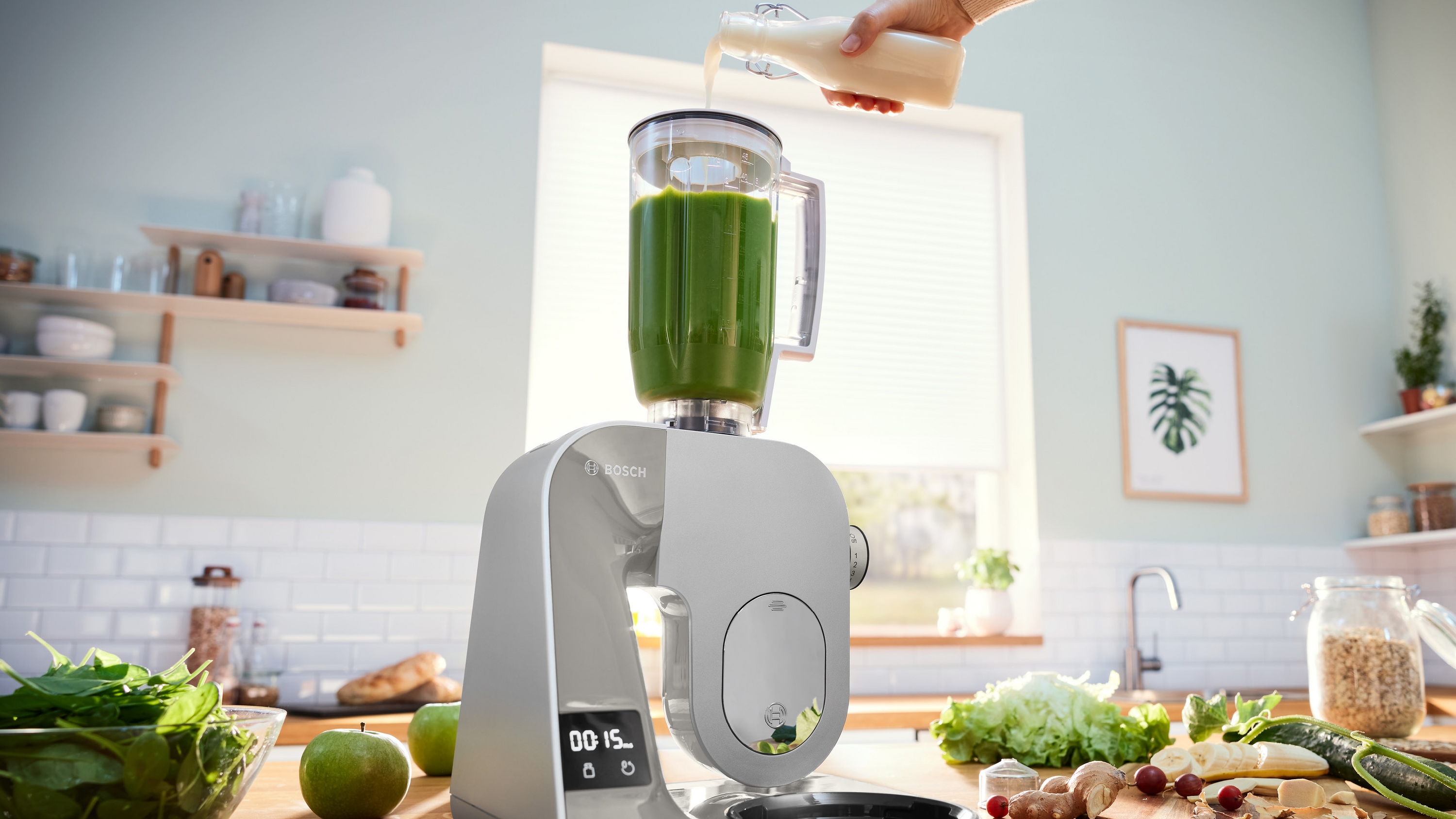 Kuhinjski robot Serija 4 MUM 5 sa integrisanom vagom, 1000 W, grafit siva MUM5XL72