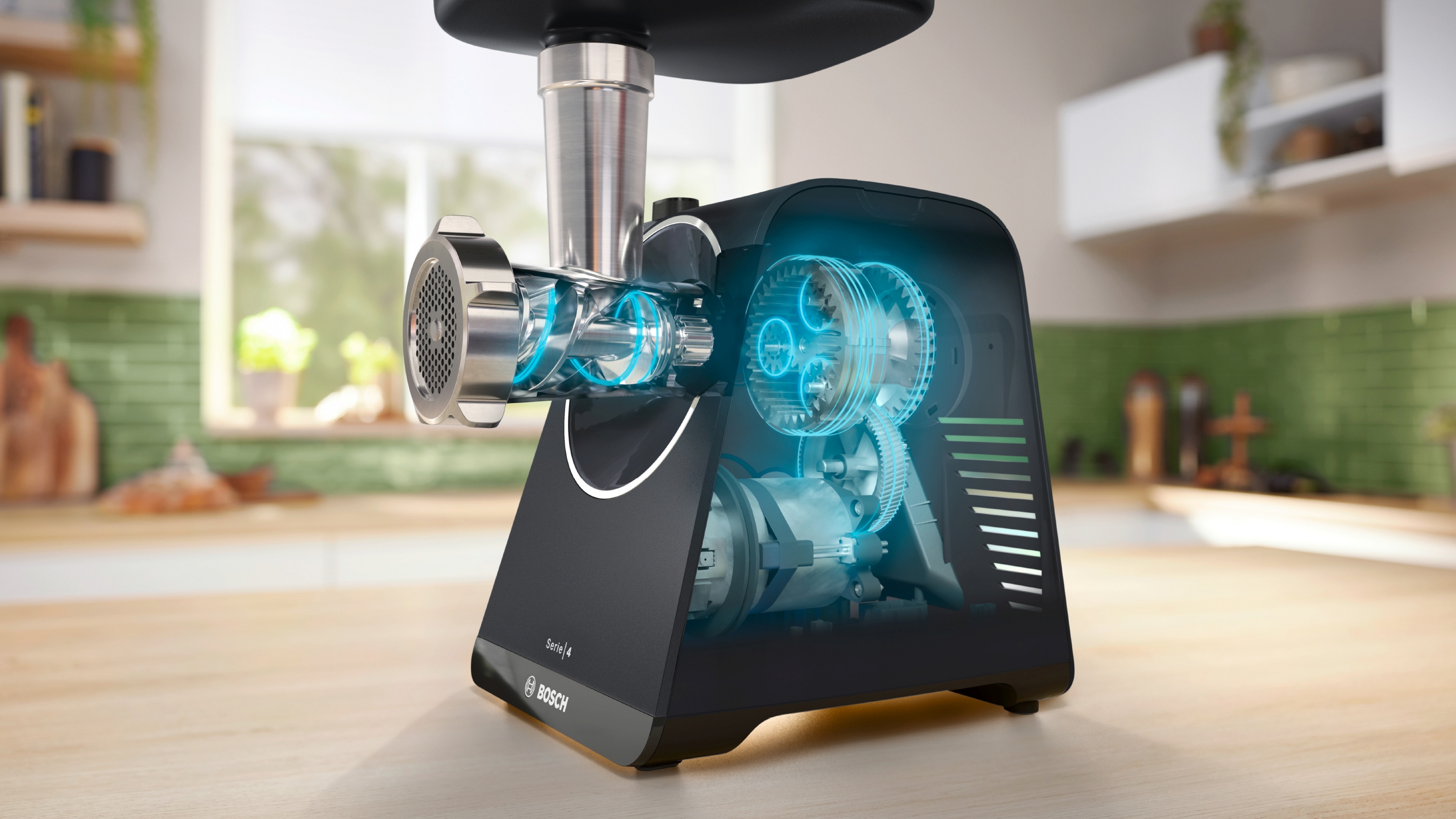 Mašina za mlevenje mesa MultiPower Series 4, 1900 W, crna MFWS450B