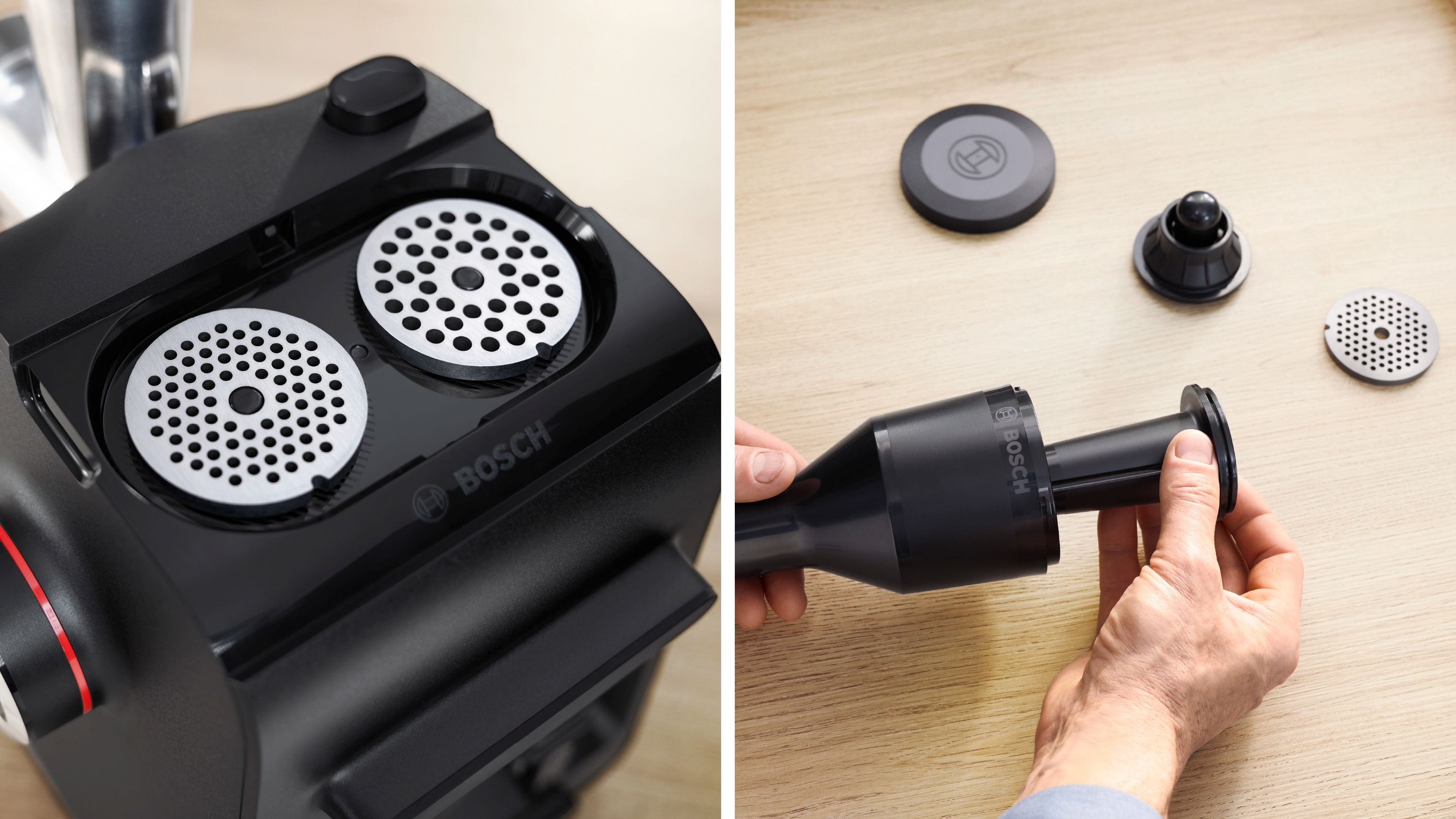 Mašina za mlevenje mesa MultiPower Series 4, 1900 W, crna MFWS450B