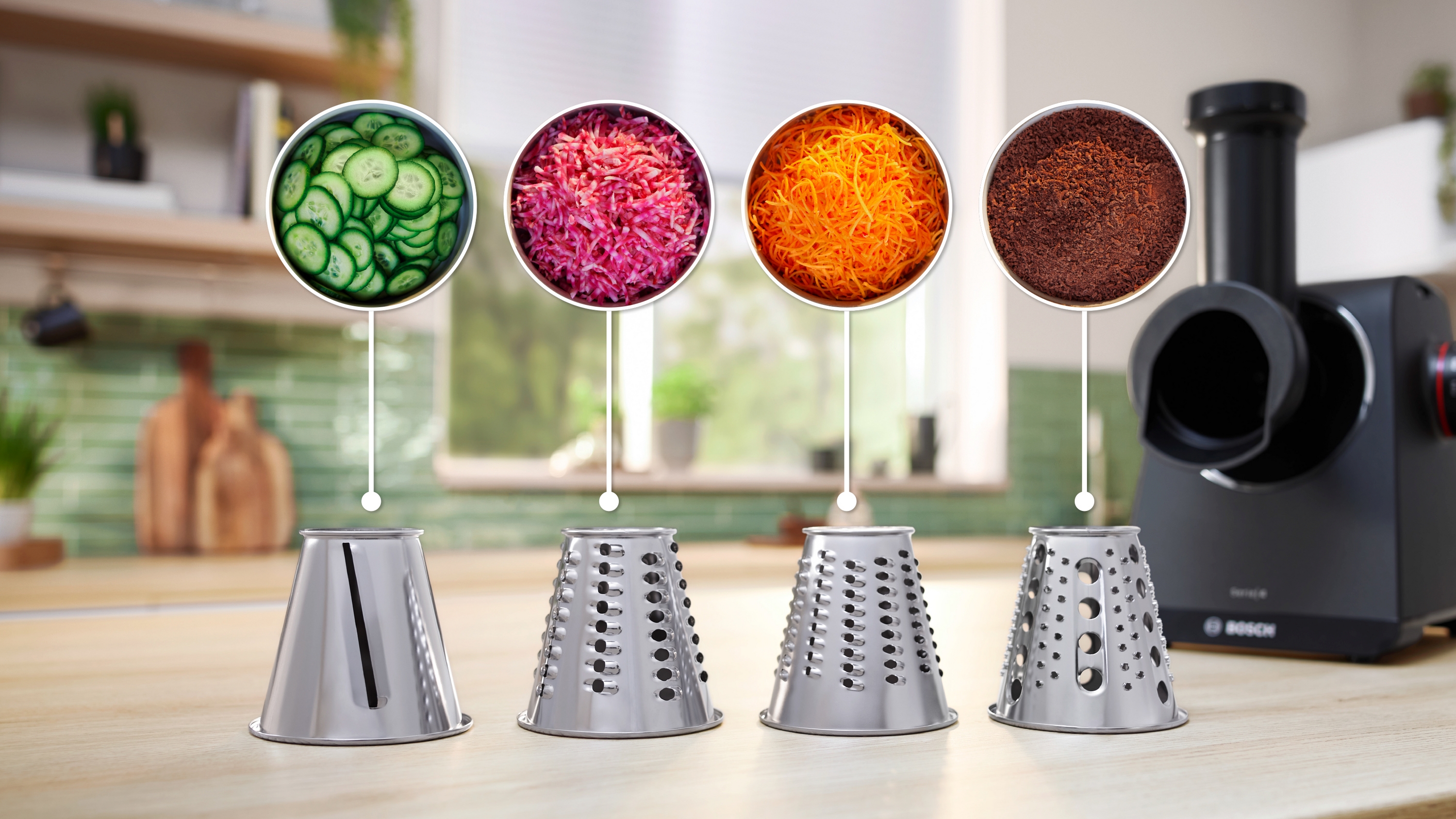 Mašina za mlevenje mesa MultiPower Series 4, 1900 W, crna MFWS450B