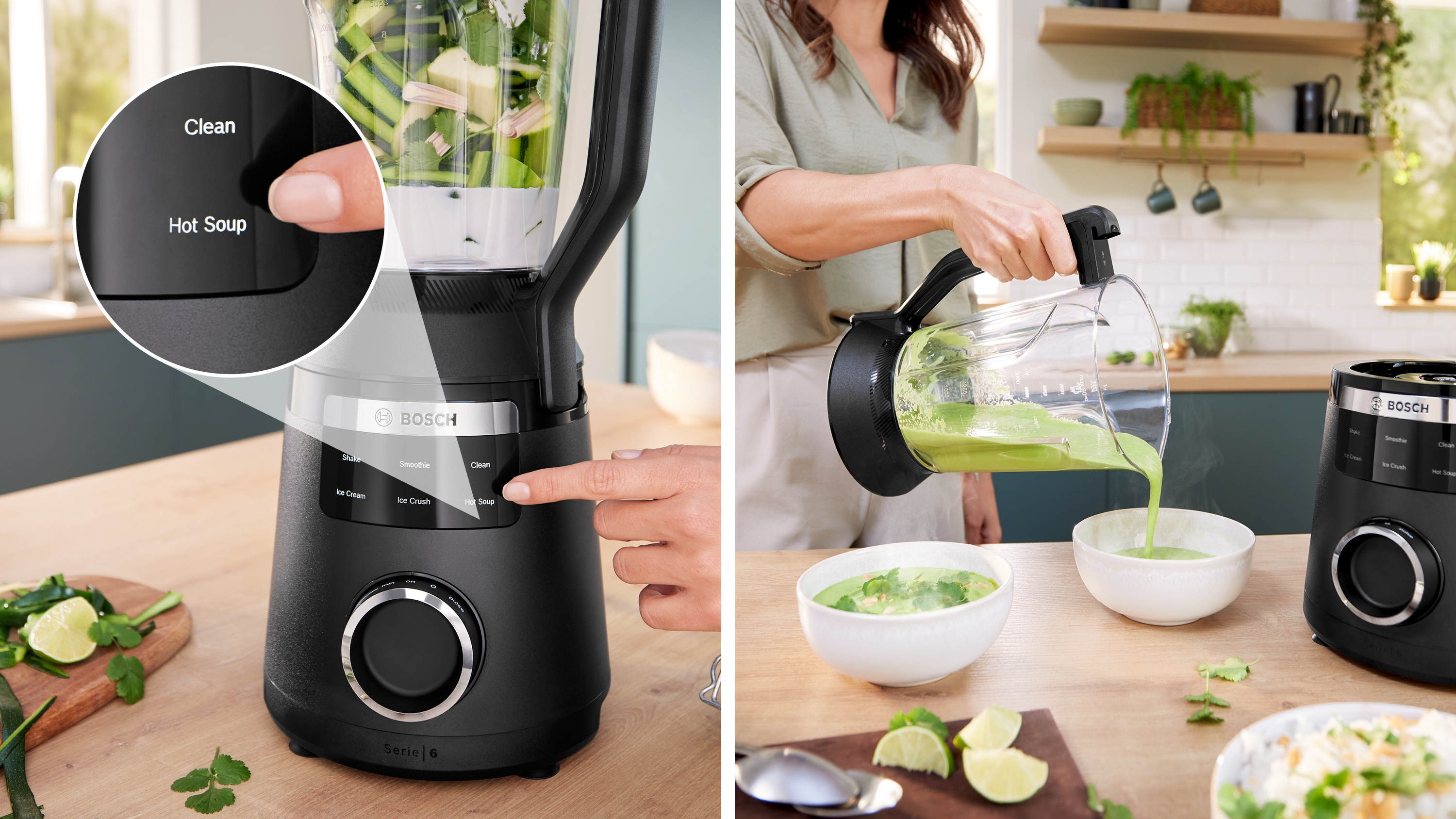 Blender visoke brzine VitaPower Serija 6 1800 W crna MMB6652B