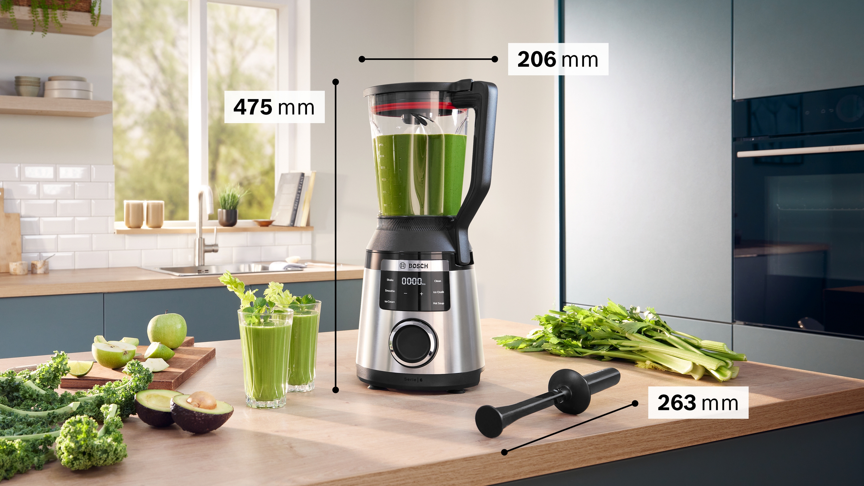 Blender visoke brzine VitaPower Serija 6 1800 W nerđajući čelik MMB6762M