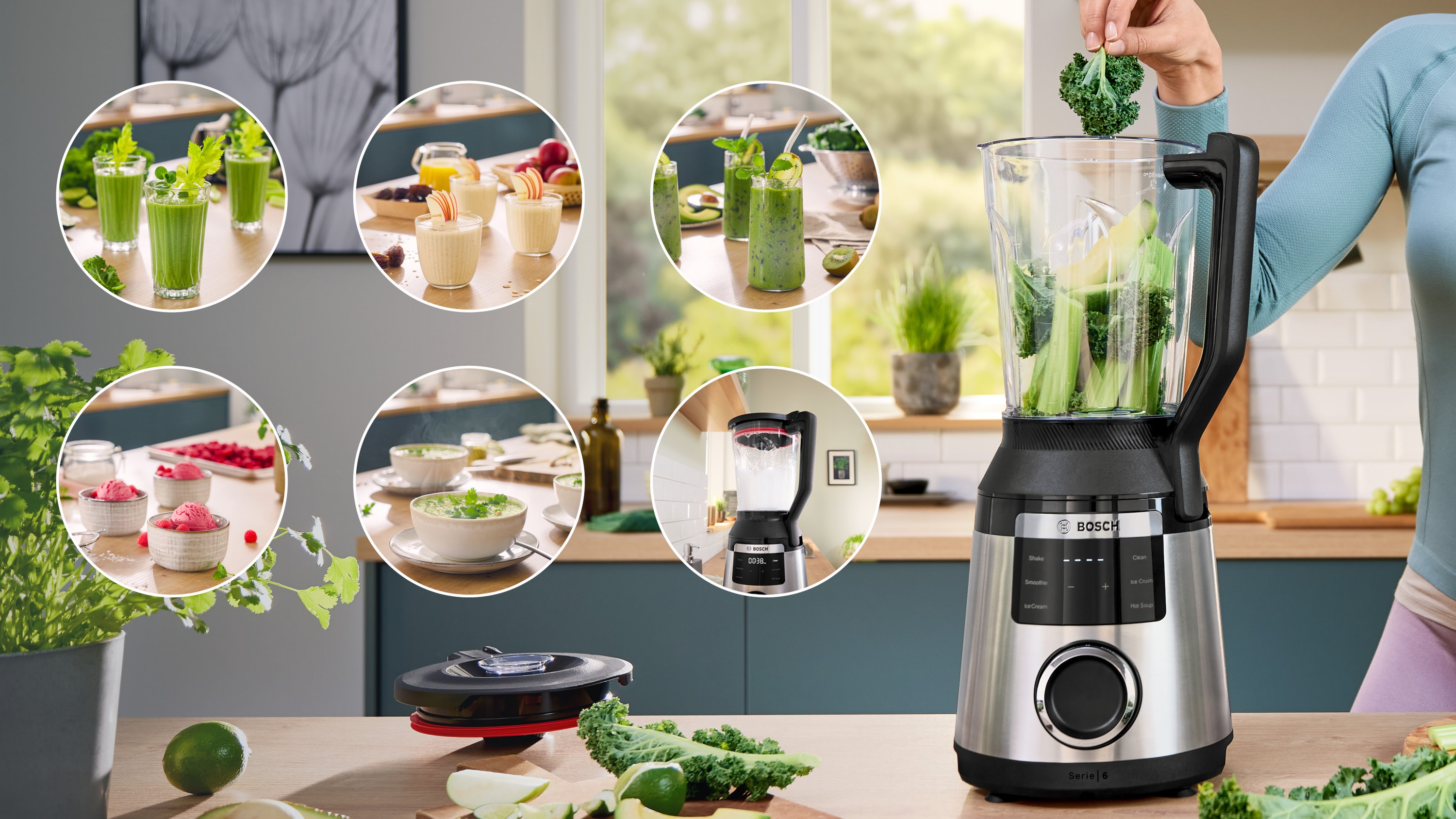 Blender visoke brzine VitaPower Serija 6 1800 W nerđajući čelik MMB6762M