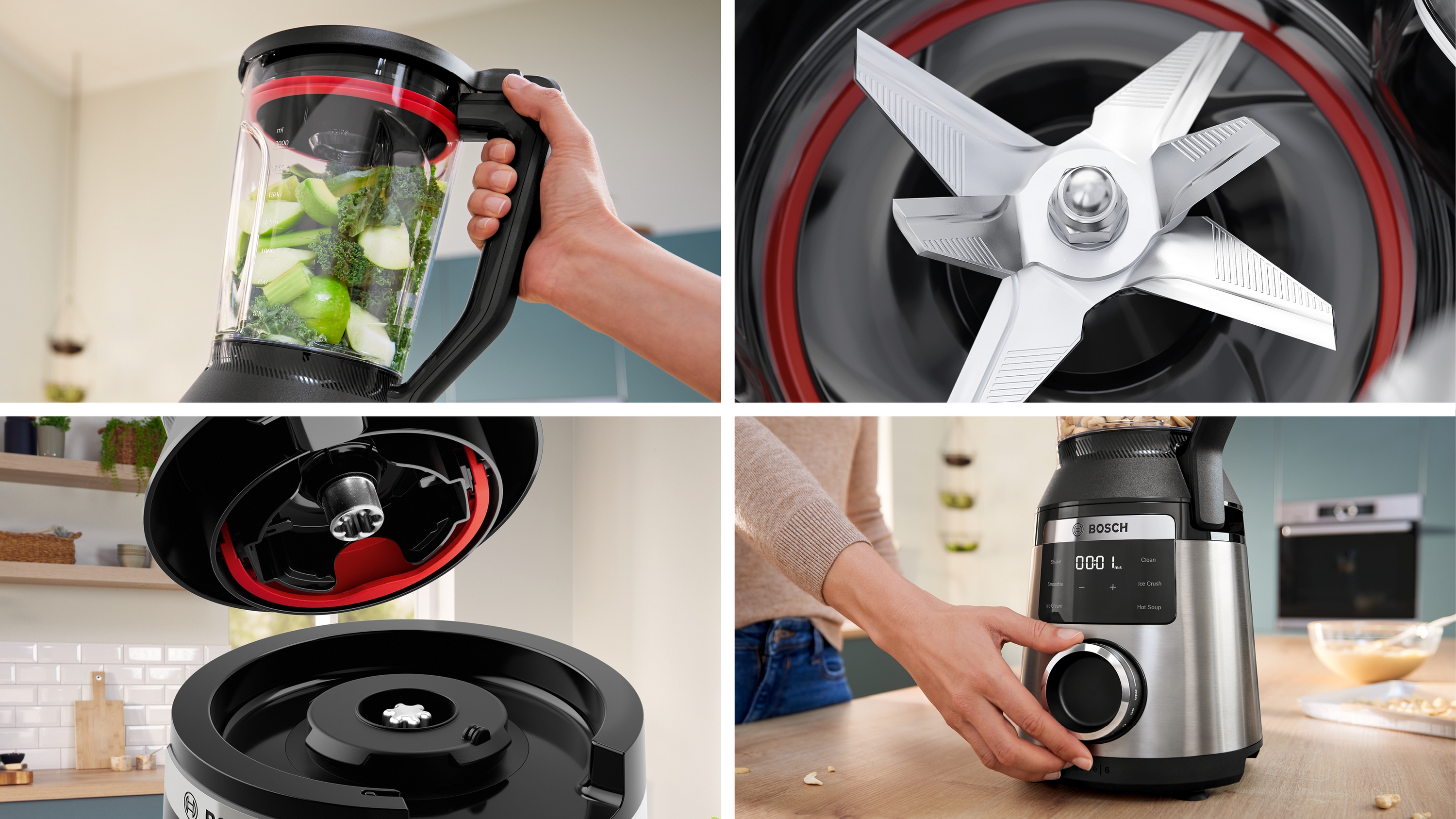 Blender visoke brzine VitaPower Serija 6 1800 W nerđajući čelik MMB6762M