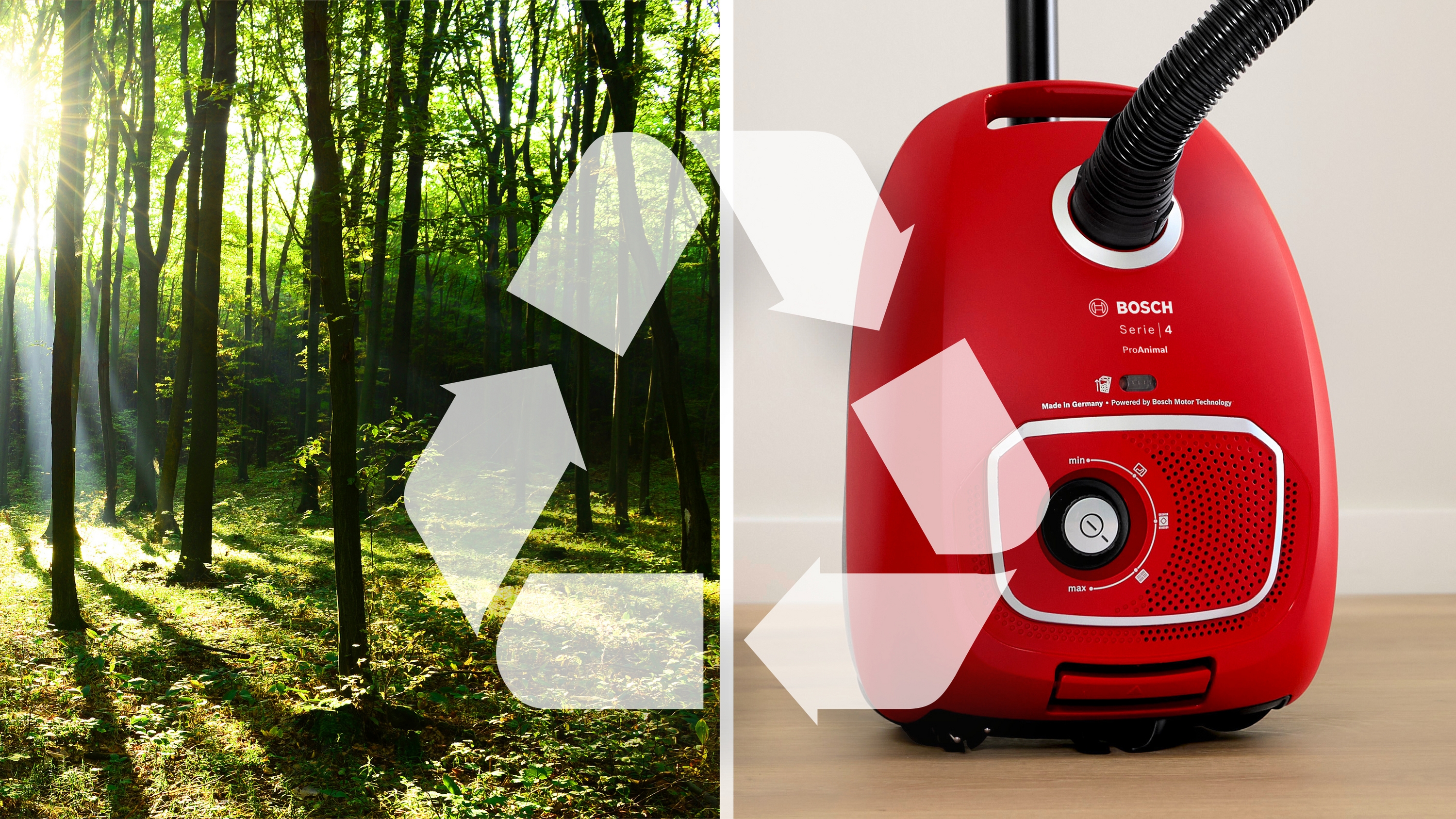 Usisivač s kesom za dlake ProAnimal Serija 4 BGB41PET1