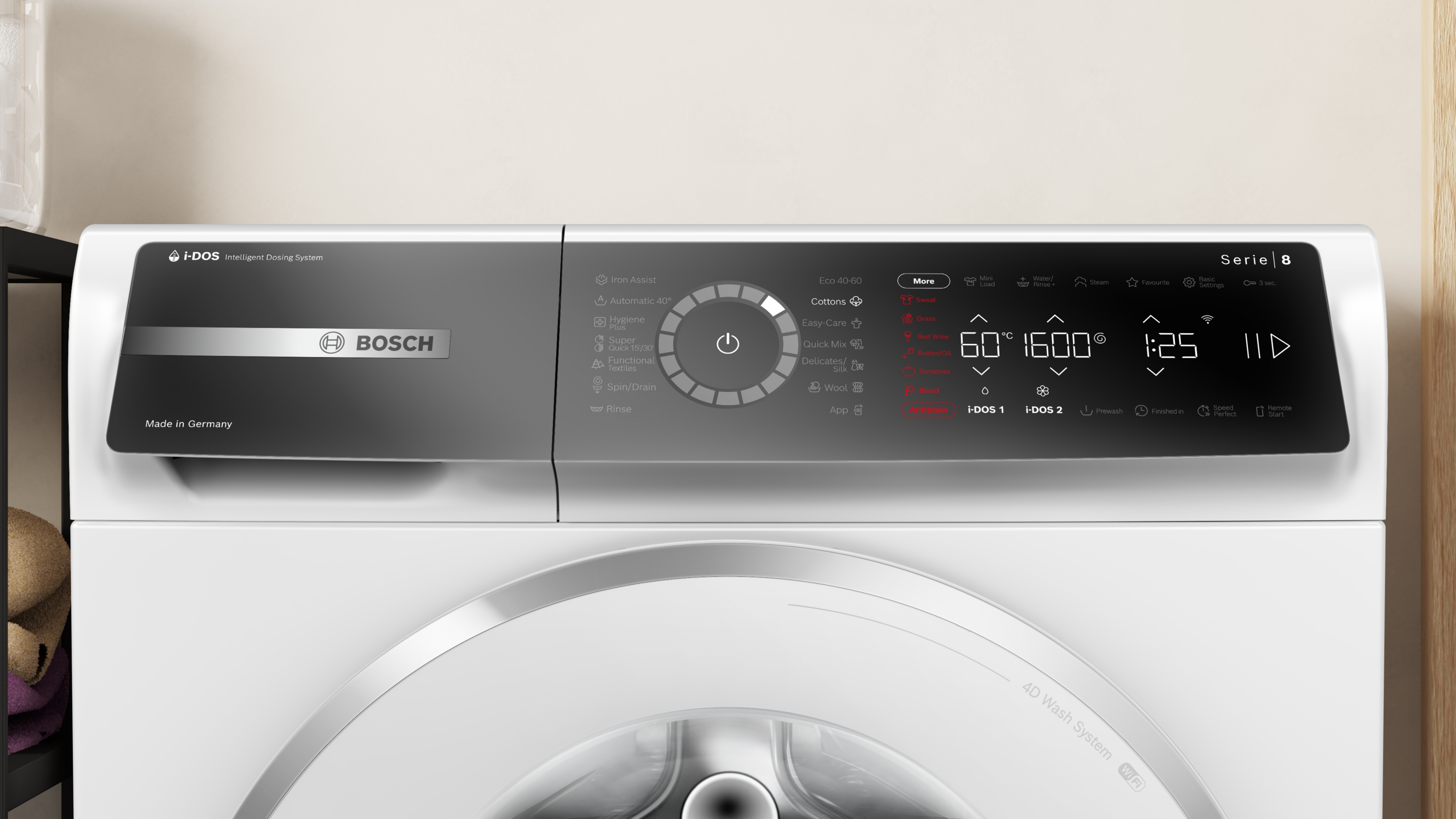Mašina za pranje veša Exclusive Serija 8 1600 okr 10 kg WGB256A6BY