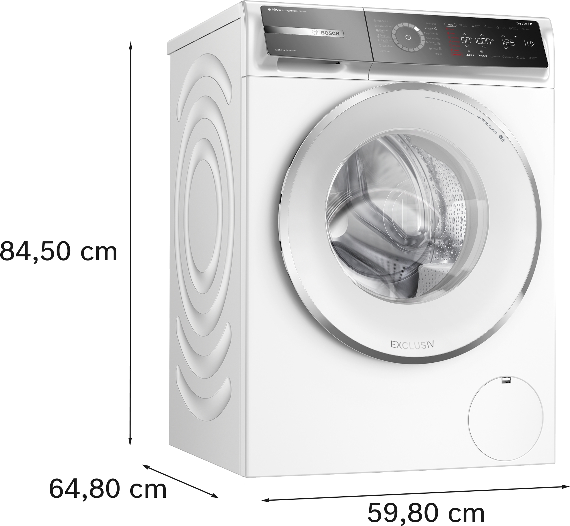 Mašina za pranje veša Exclusive Serija 8 1600 okr 10 kg WGB256A6BY