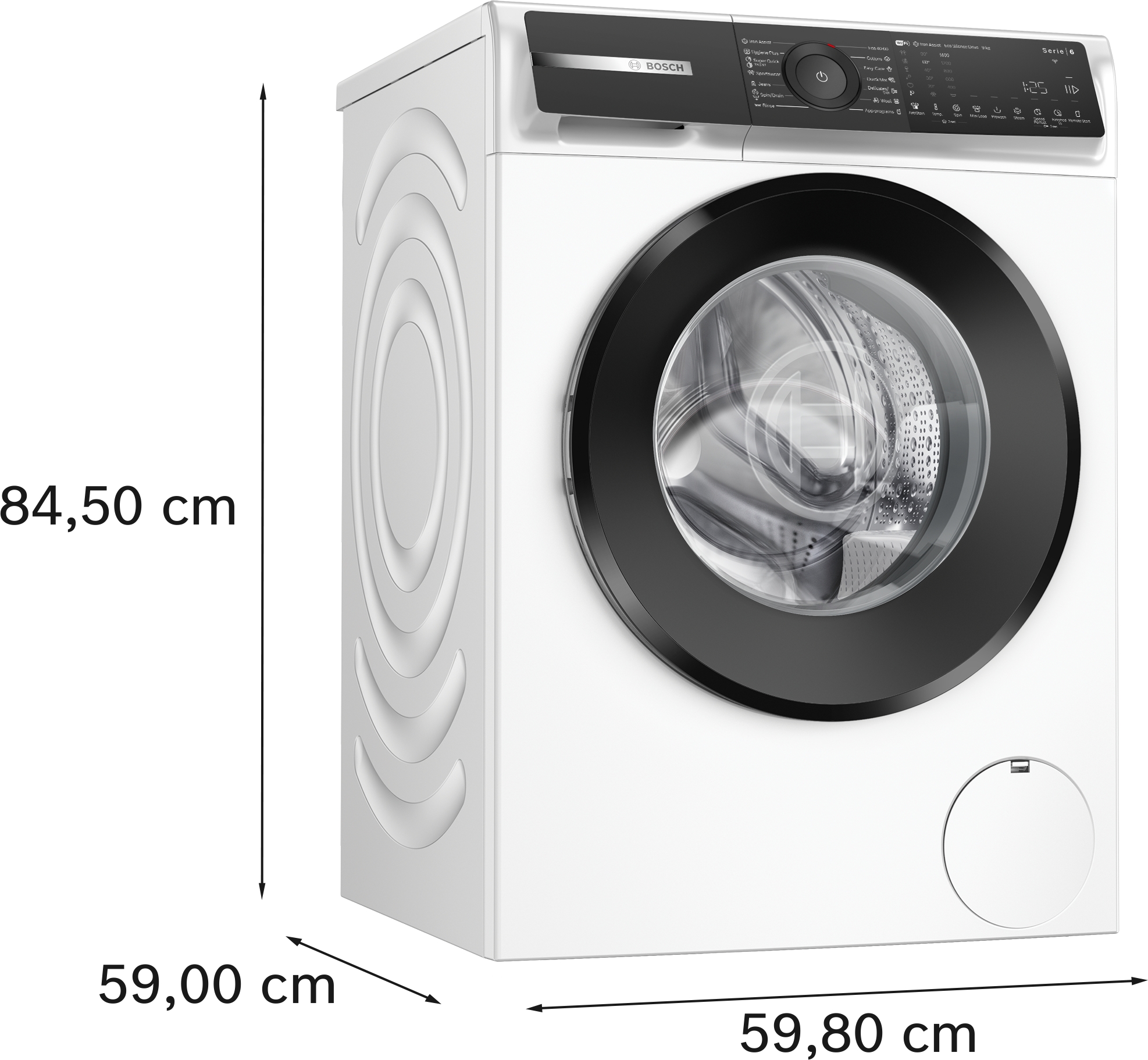 Mašina za pranje veša Serija 6 1400 okr 9 kg WGH24400BY