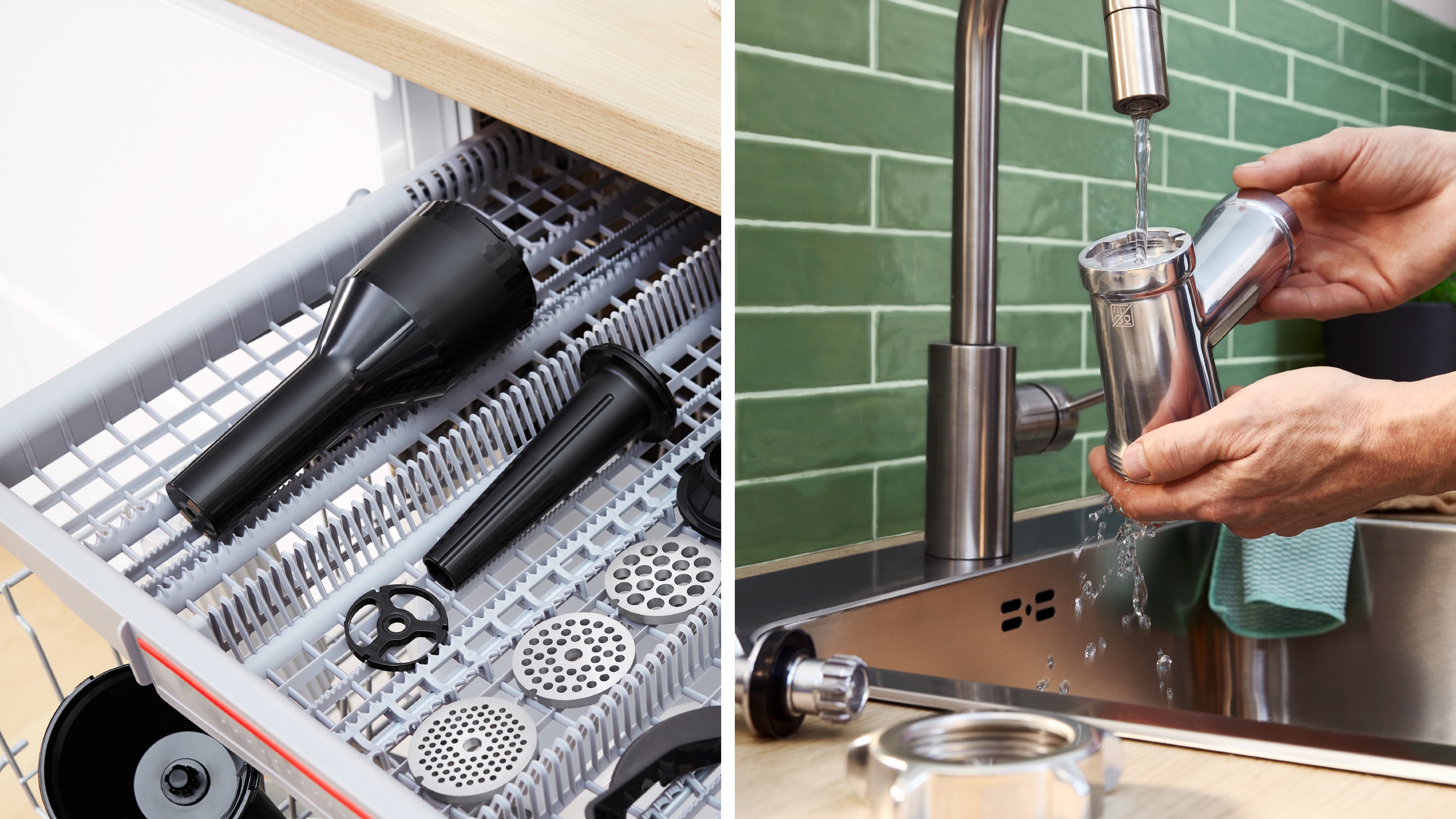 Mašina za mlevenje mesa MultiPower Series 6 2100 W bela MFWS609W