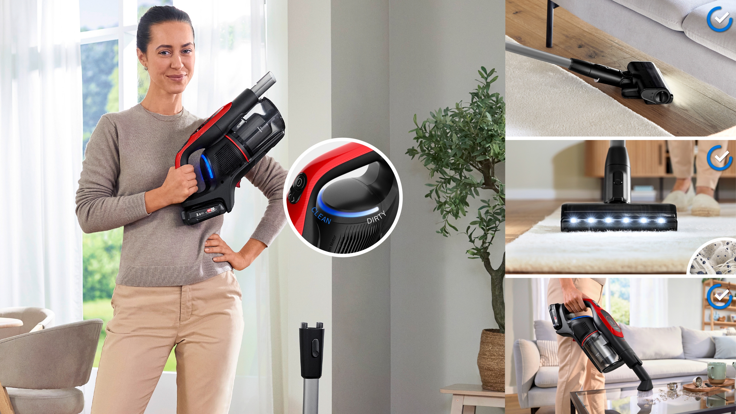 Štapni usisivač na baterije ProAnimal Unlimited 9 BBS931PET